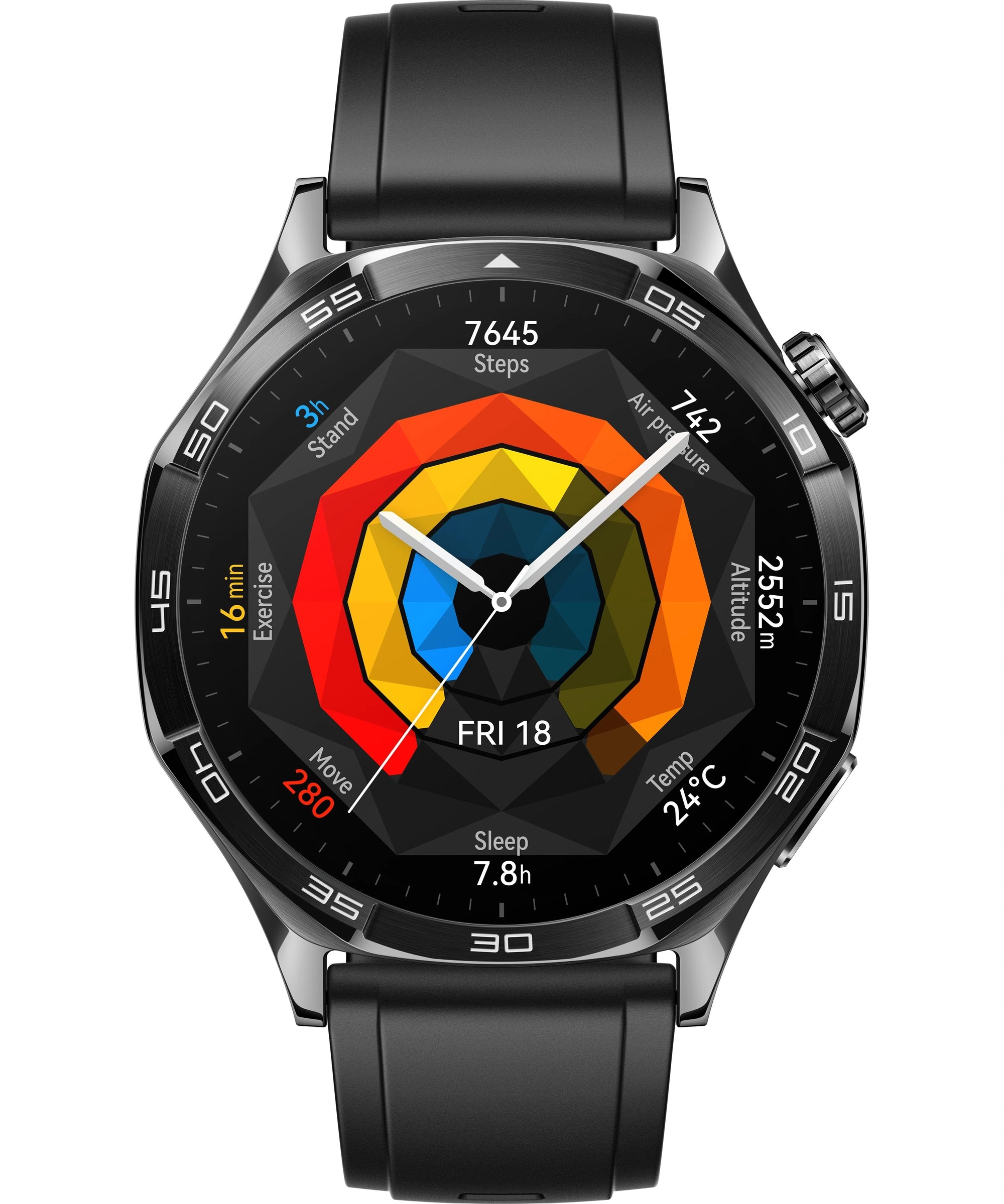 Huawei WATCH GT5 46mm 3,63 cm (1.43") AMOLED Digital 466 x 466 Pixeles Negro GPS (satélite)