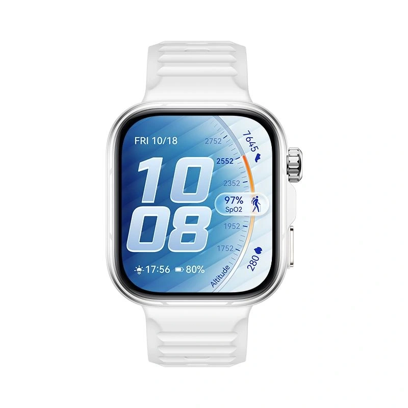 Huawei WATCH Fit 5 Pro 4,88 cm (1.92") AMOLED 44.5 mm Digital 480 x 408 Pixeles Pantalla táctil Blanco GPS (satélite)
