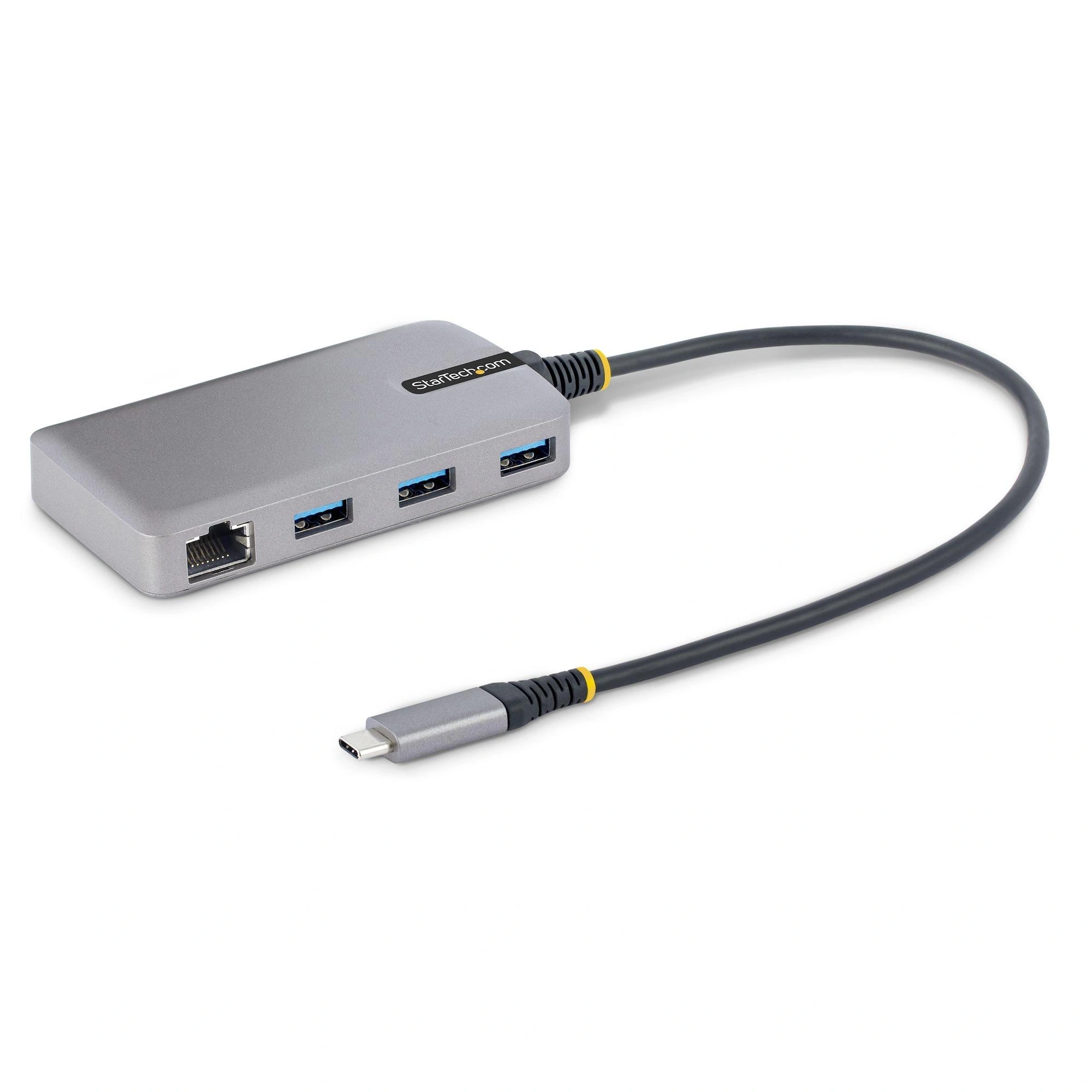 StarTech.com Hub USB-C de 3 Puertos USBA - USB 3.0 de 5Gbps - Alimentado por el Bus - Concentrador USB-C de 3 Puertos USB-A - Ladrón USB-C Portát