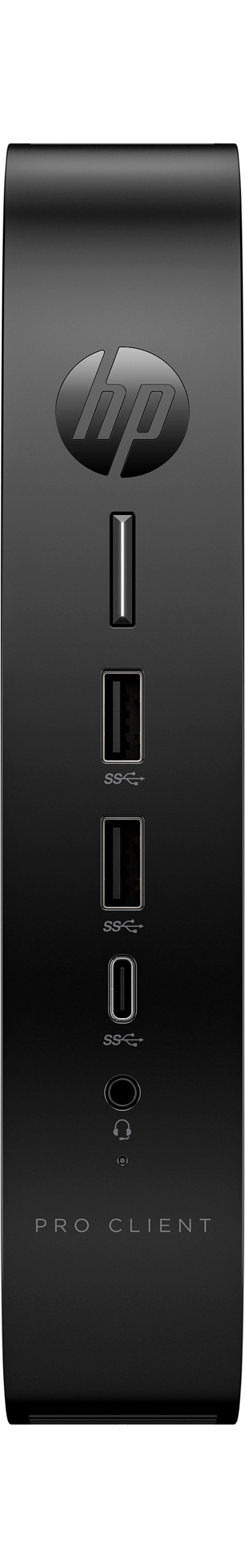 HP Pro t550 Thin Client 2 GHz Windows 10 IoT Enterprise 1,3 kg Negro J6412