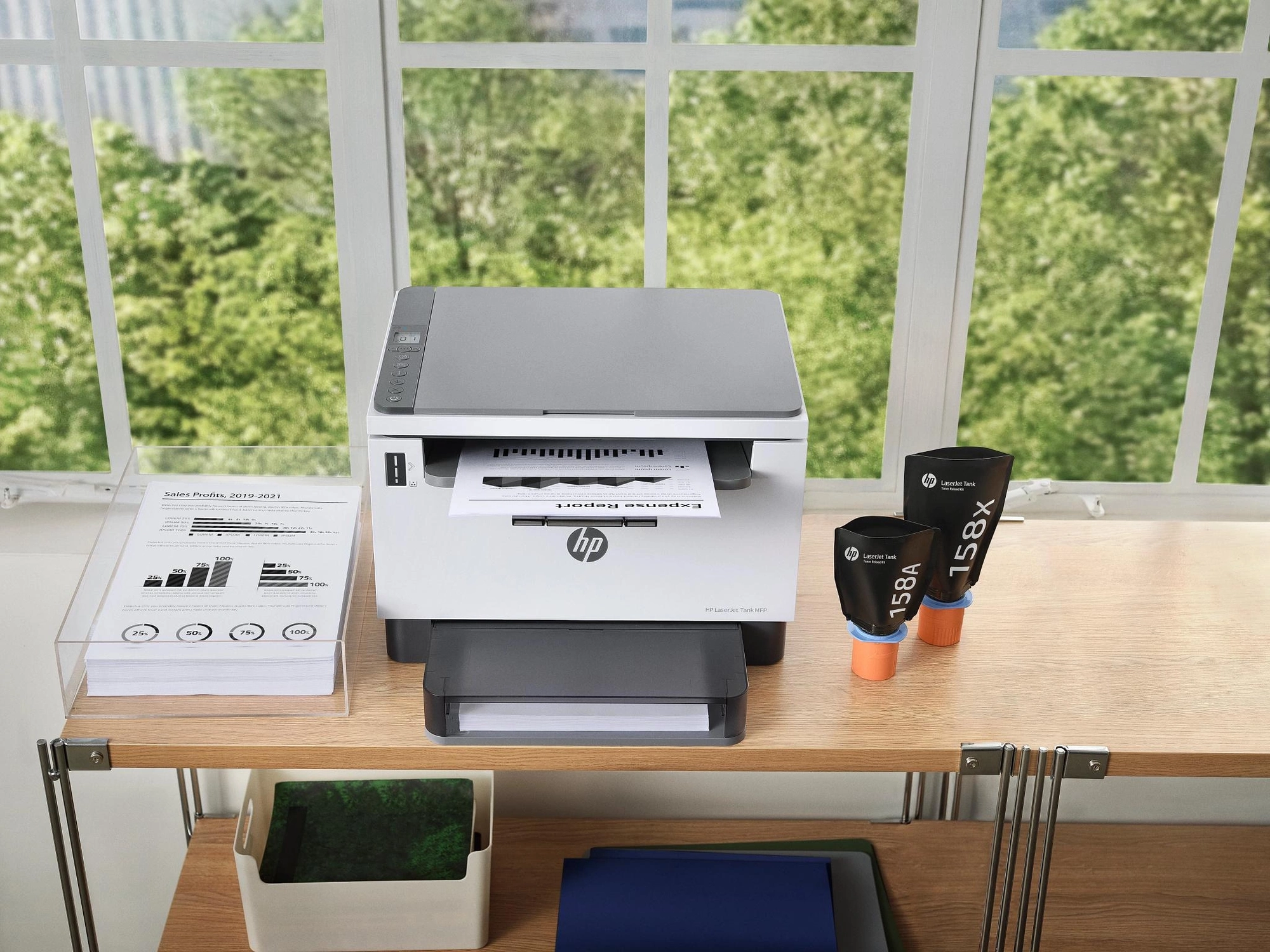 HP Unidad de recogida de tóner Laser
