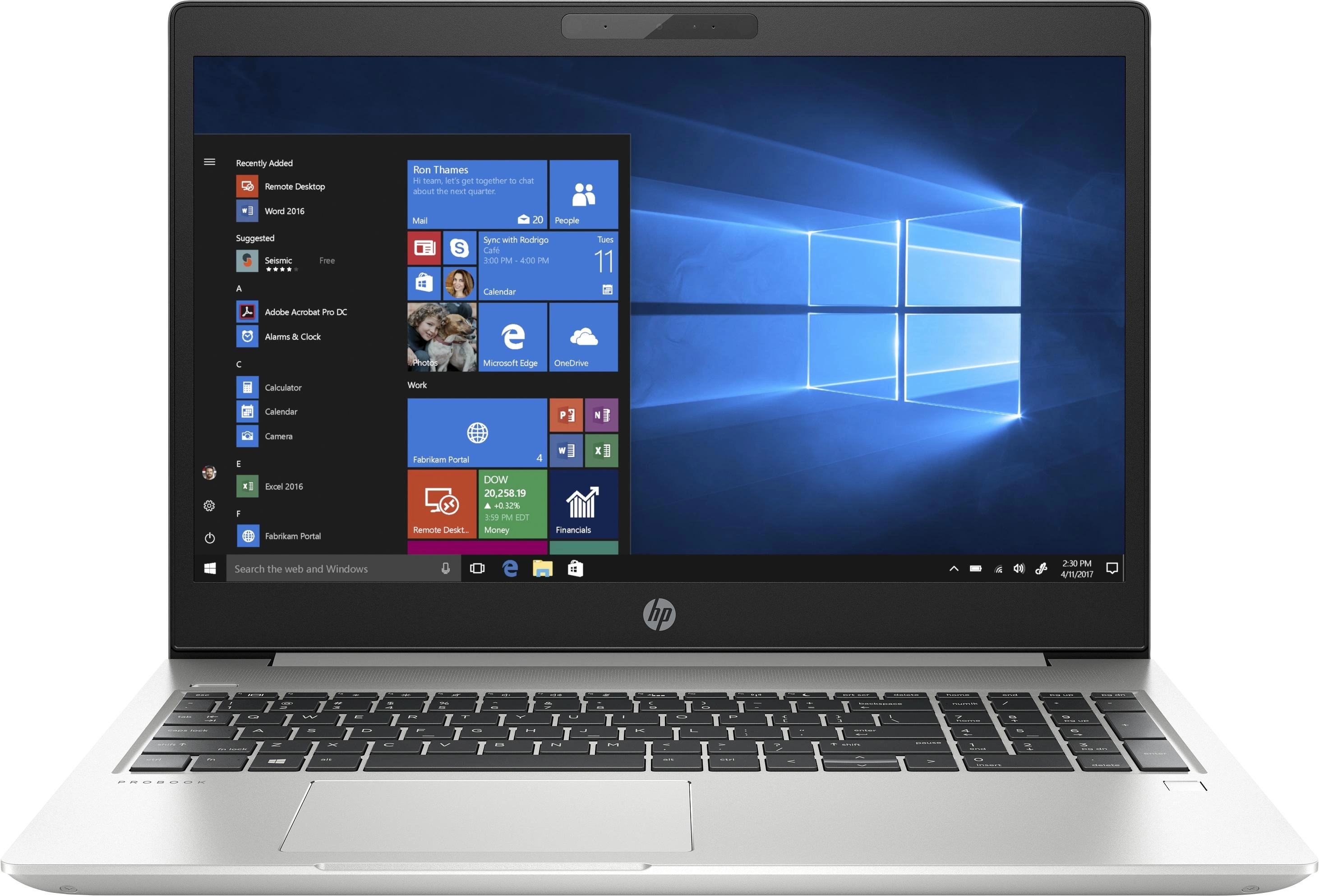 HP ProBook 450 G6 Intel® Core™ i5 i5-8265U Portátil 39,6 cm (15.6") Full HD 8 GB DDR4-SDRAM 256 GB SSD NVIDIA® GeForce® MX130 Wi-Fi 5 (802.11ac) Windows 10 Pro Plata