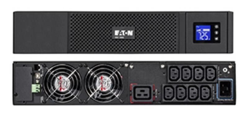 Eaton 5SC 3000I RT2U sistema de alimentación ininterrumpida (UPS) Línea interactiva 3 kVA 2700 W 9 salidas AC