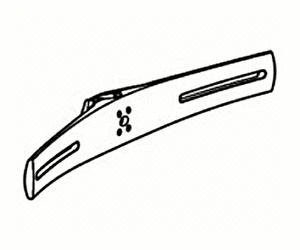 Ergotron DS100 28" Crossbar Negro Metal