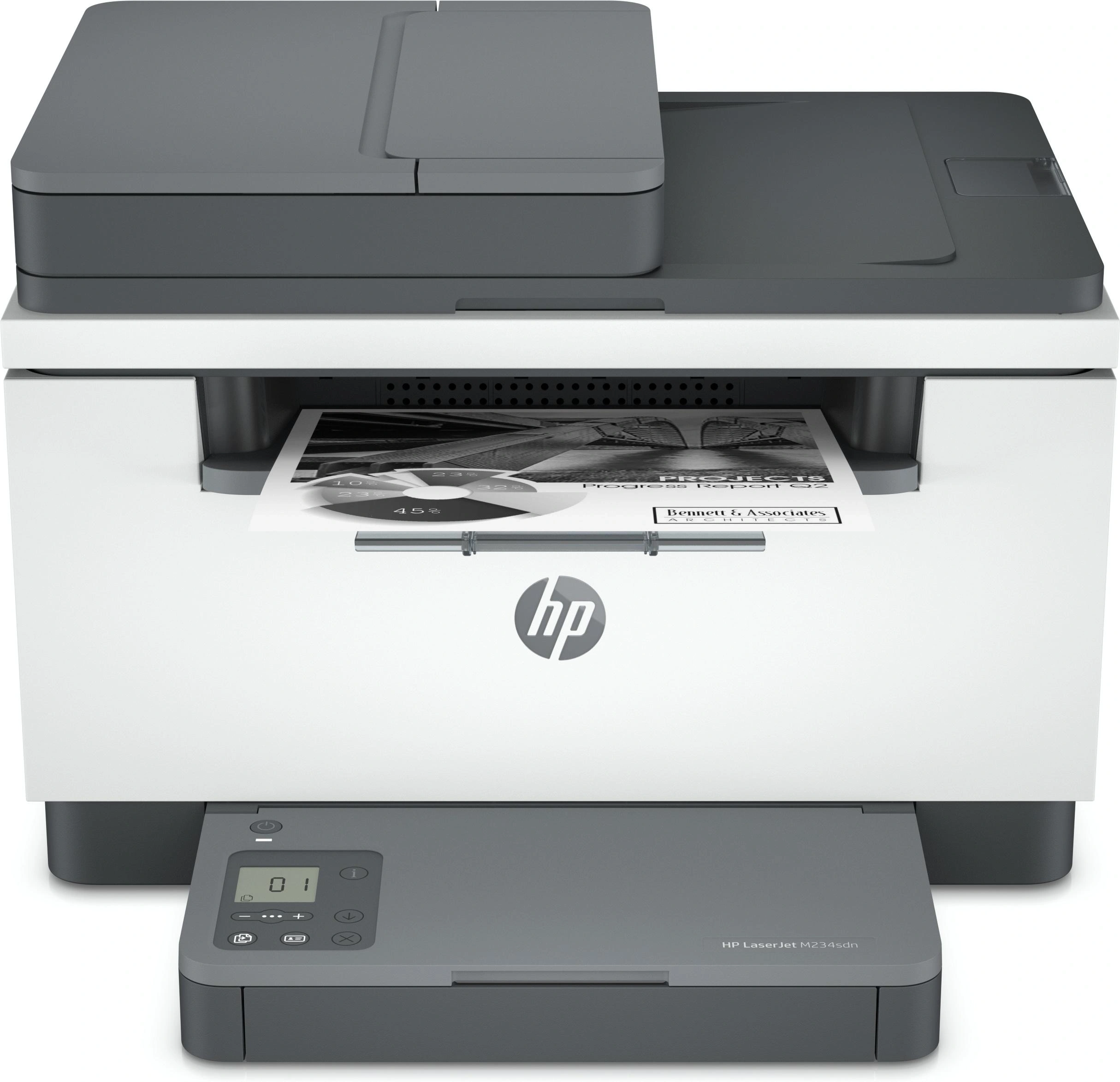 HP LaserJet M234sdn Multifunction Blanco y negro Impresora, Solo Ethernet; Fotocopiadora, escáner