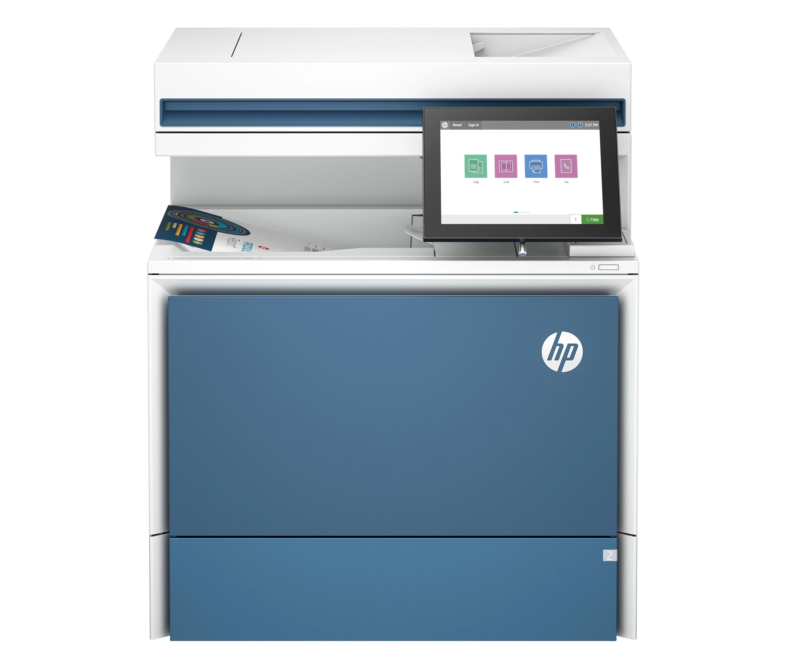 HP LaserJet Enterprise 5800dn Inalámbrico Multifunction Color Impresora, Fotocopiadora, escáner; Dúplex