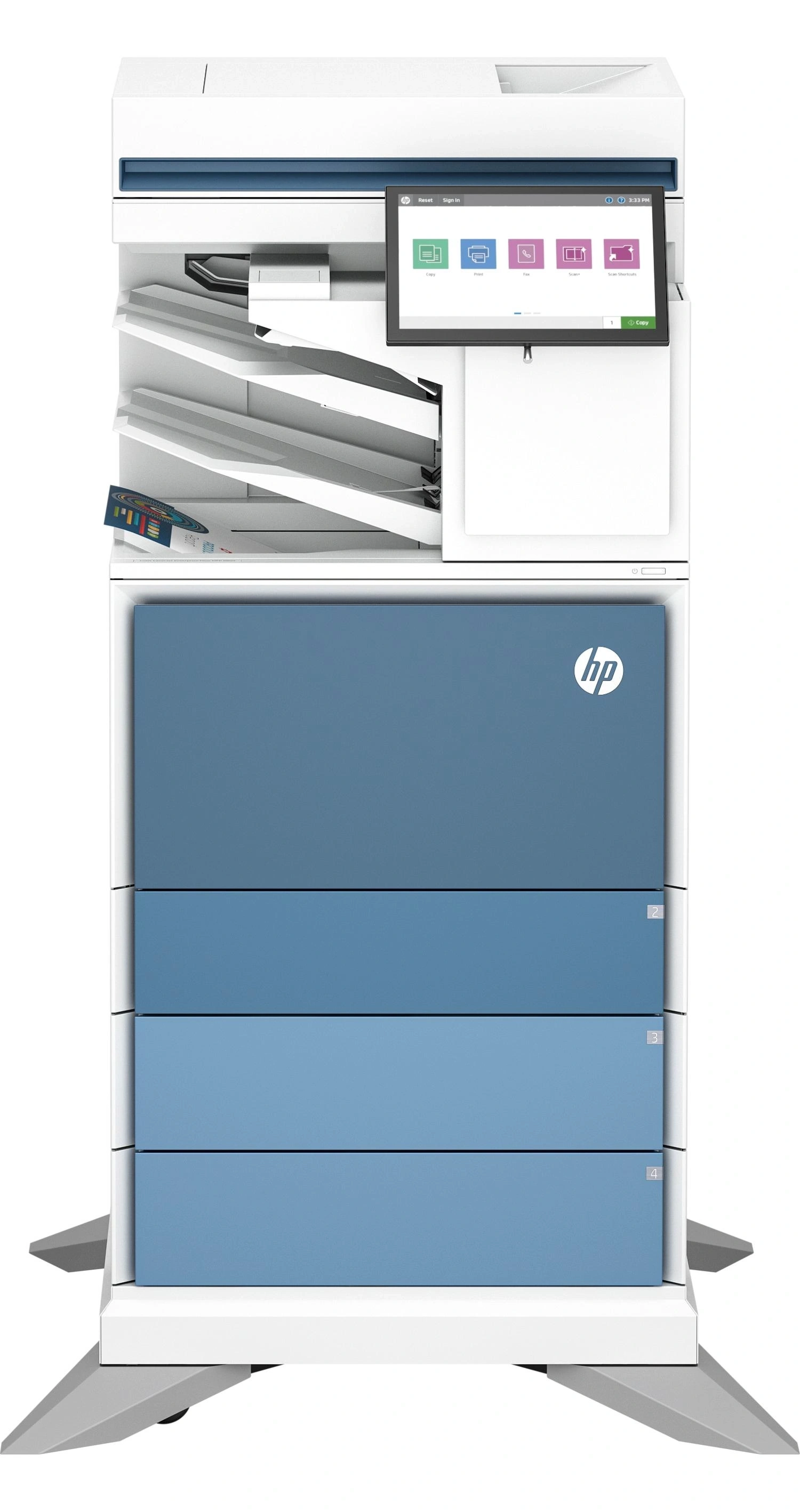 HP LaserJet Enterprise 6800zfsw Inalámbrico Multifunction Color Impresora, Fotocopiadora, escáner; Dúplex