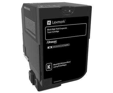Lexmark 74C2HKE cartucho de tóner 1 pieza(s) Original Negro