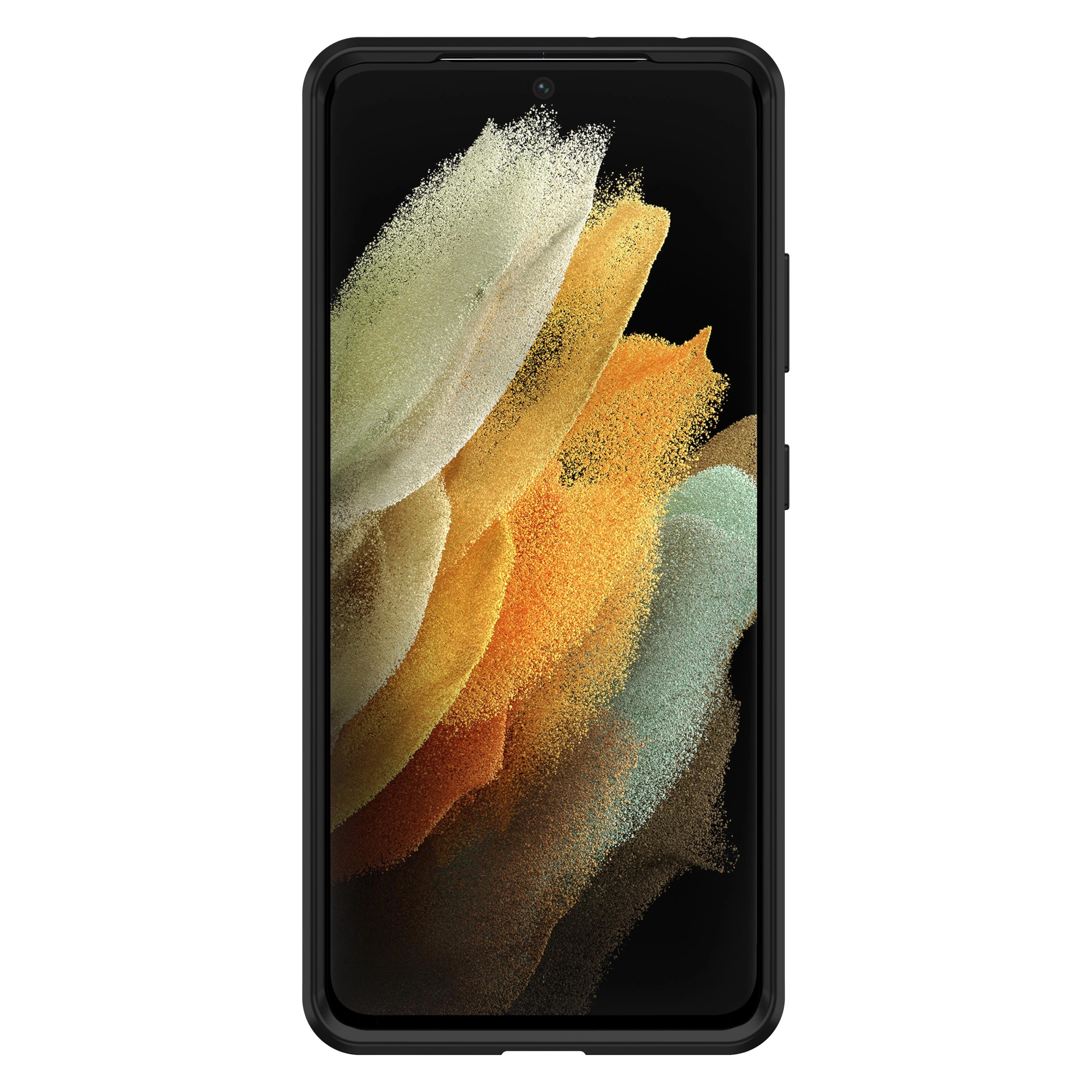 OtterBox React Series para Samsung Galaxy S21 Ultra 5G, transparente/negro