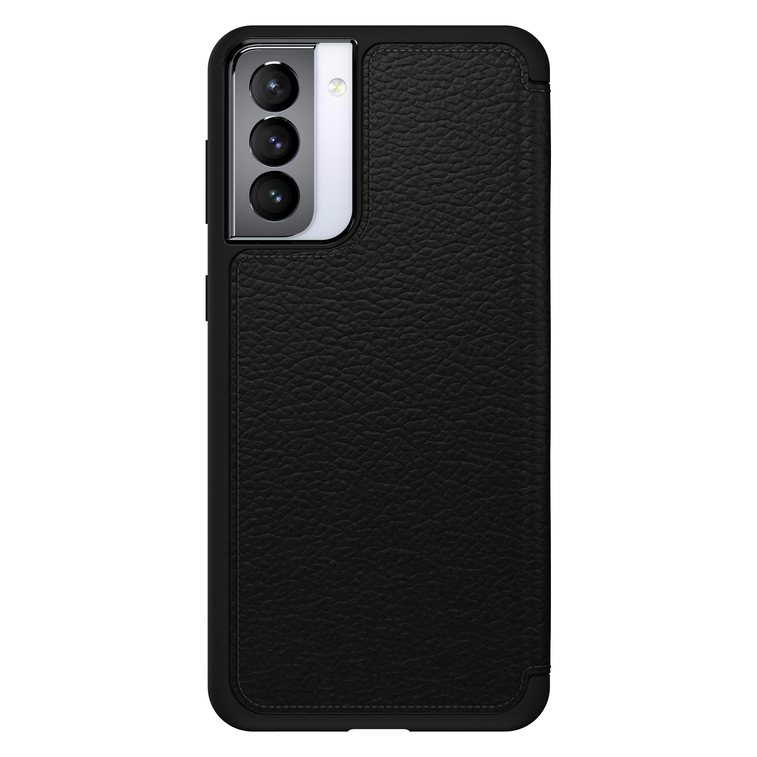 OtterBox Strada Folio Series para Samsung Galaxy S21+ 5G, negro