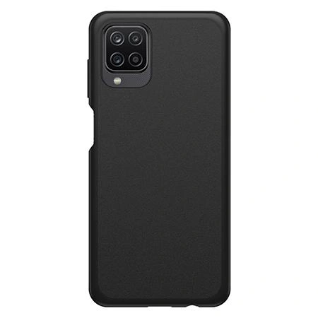 OtterBox React Series para Samsung Galaxy A12, negro