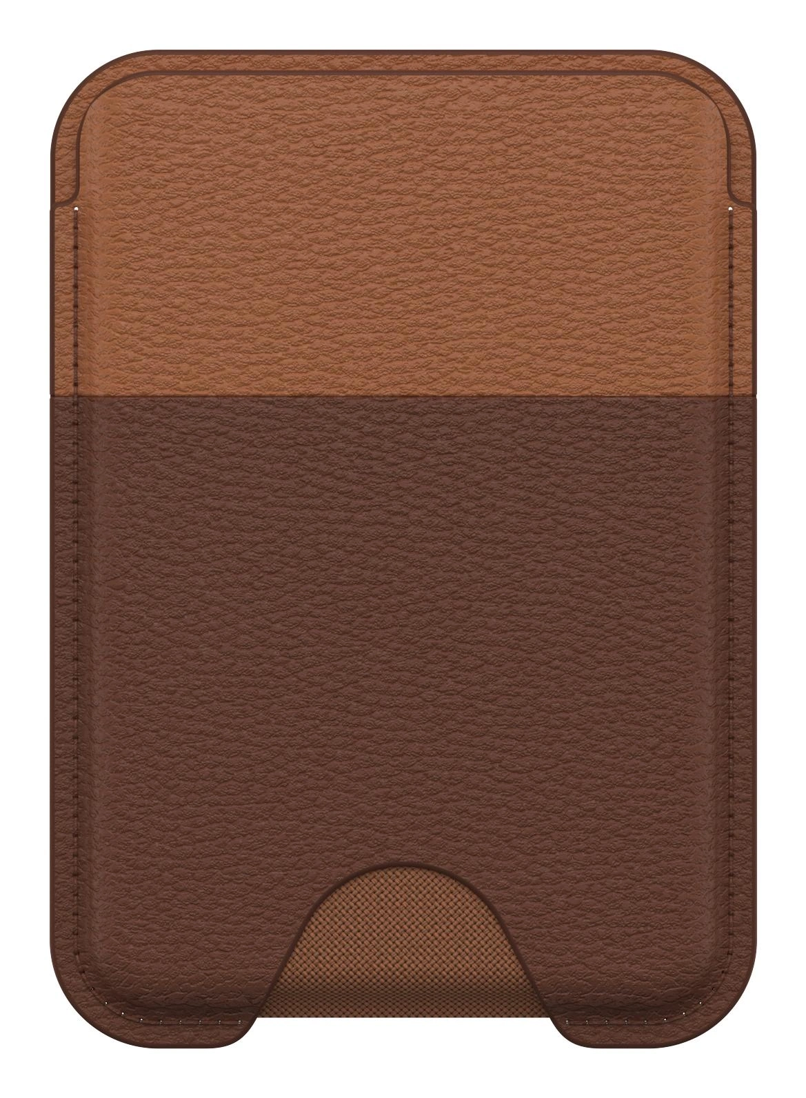 OtterBox Symmetry Cactus Leather Wallet para MagSafe para iPhone 16, Rich Adobe