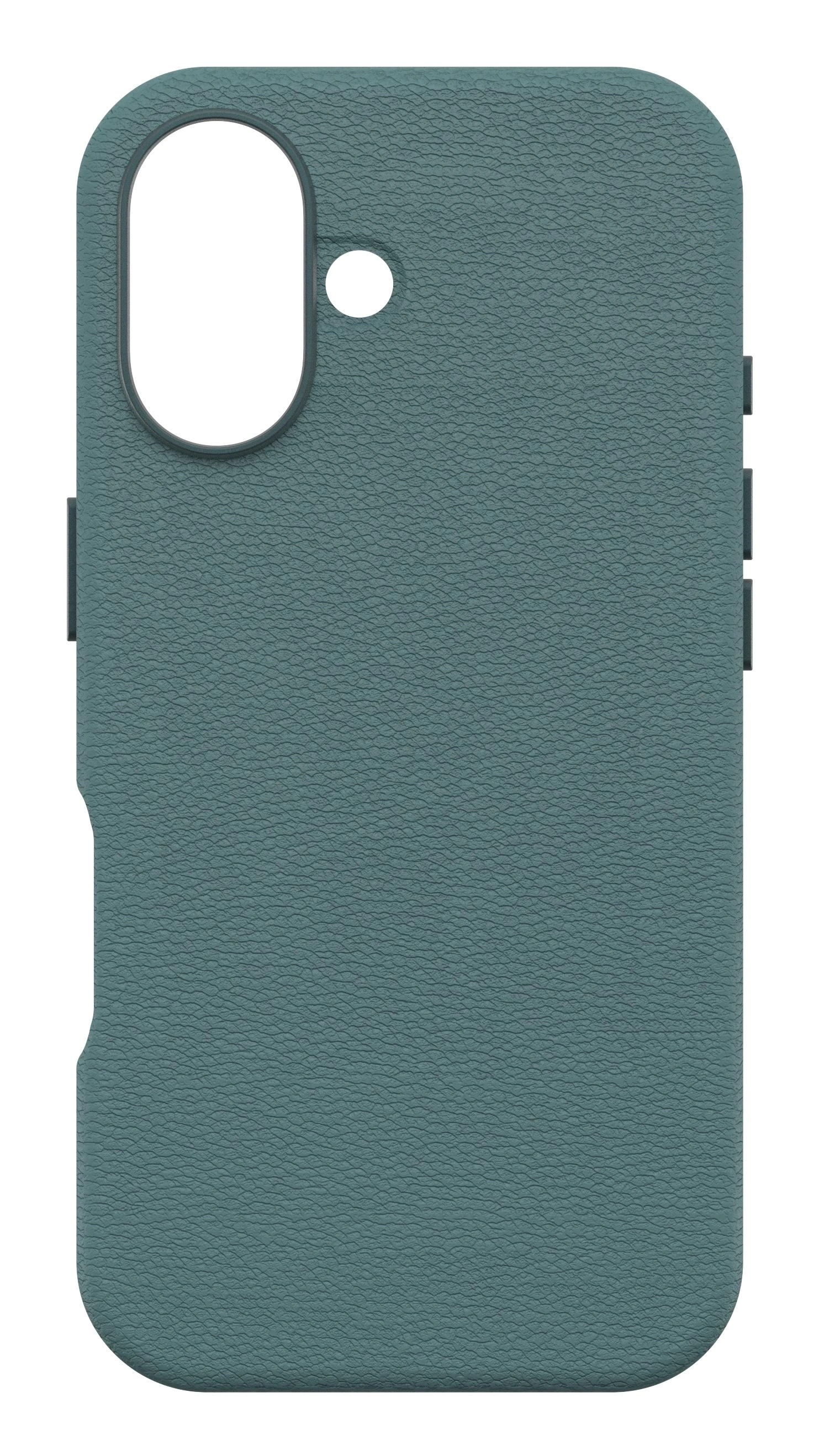 OtterBox Symmetry Series Cactus Leather para MagSafe para iPhone 16, Juniper Sprig