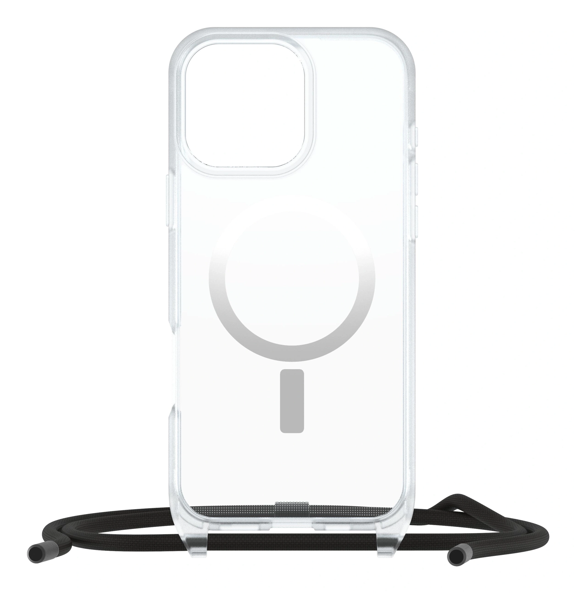 OtterBox React Necklace Series para MagSafe para iPhone 16 Pro Max, Clear