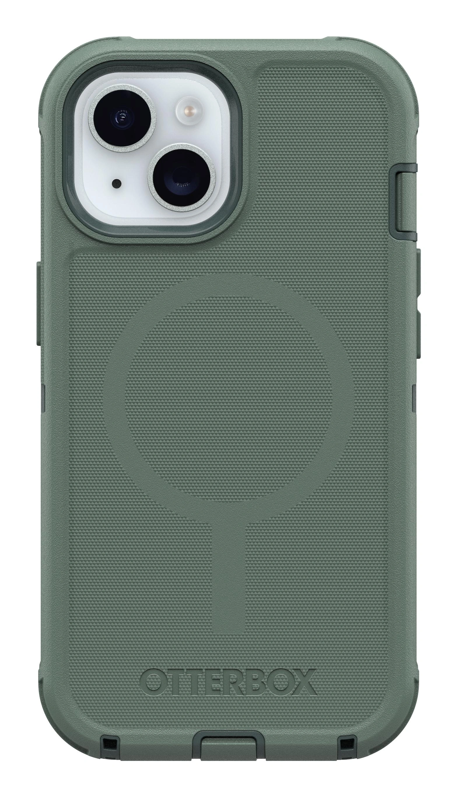 OtterBox Defender Series para MagSafe para Apple iPhone 16e/15/14/13, Forest Ranger