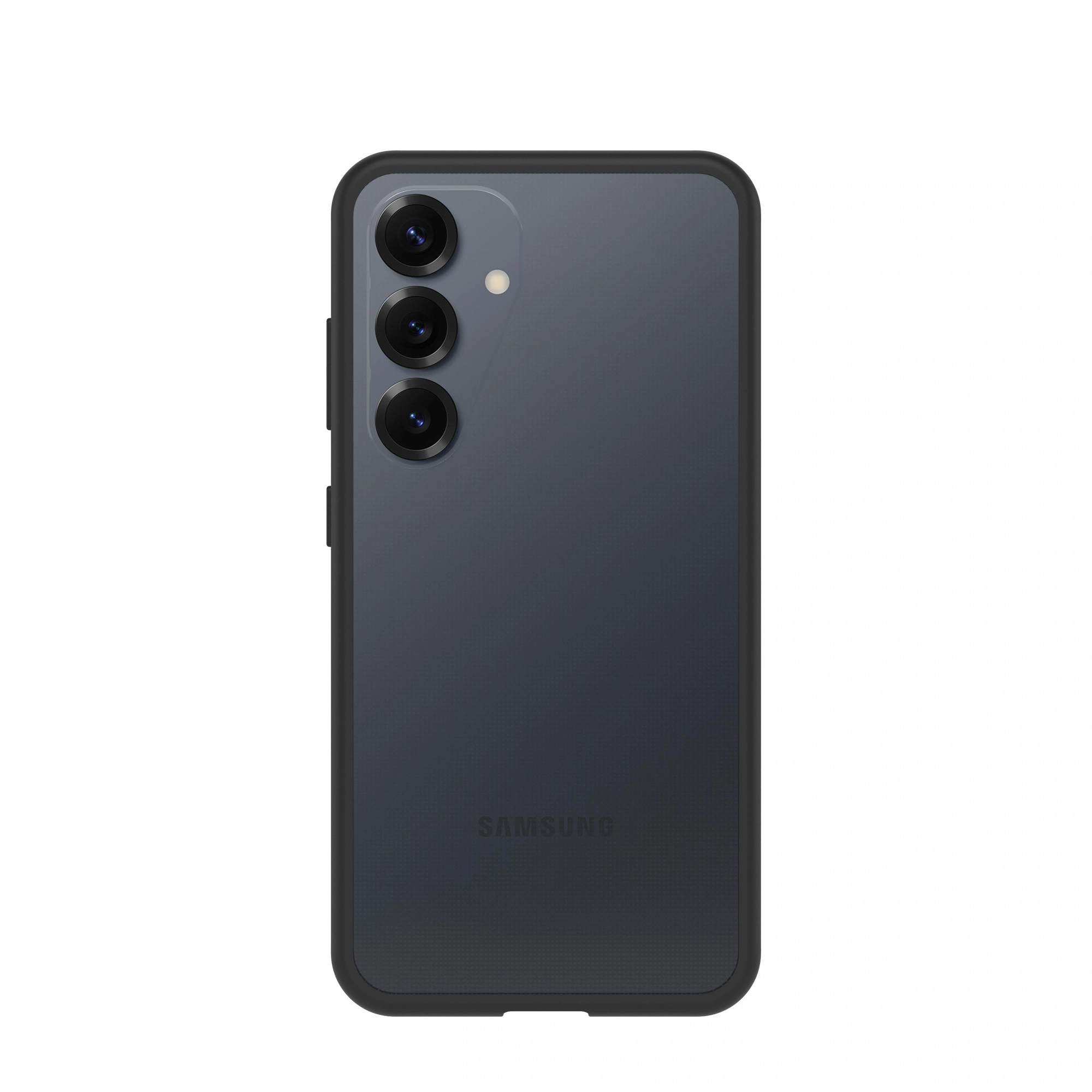 OtterBox React Series para Samsung Galaxy S25, transparente/negro - Sin caja retail