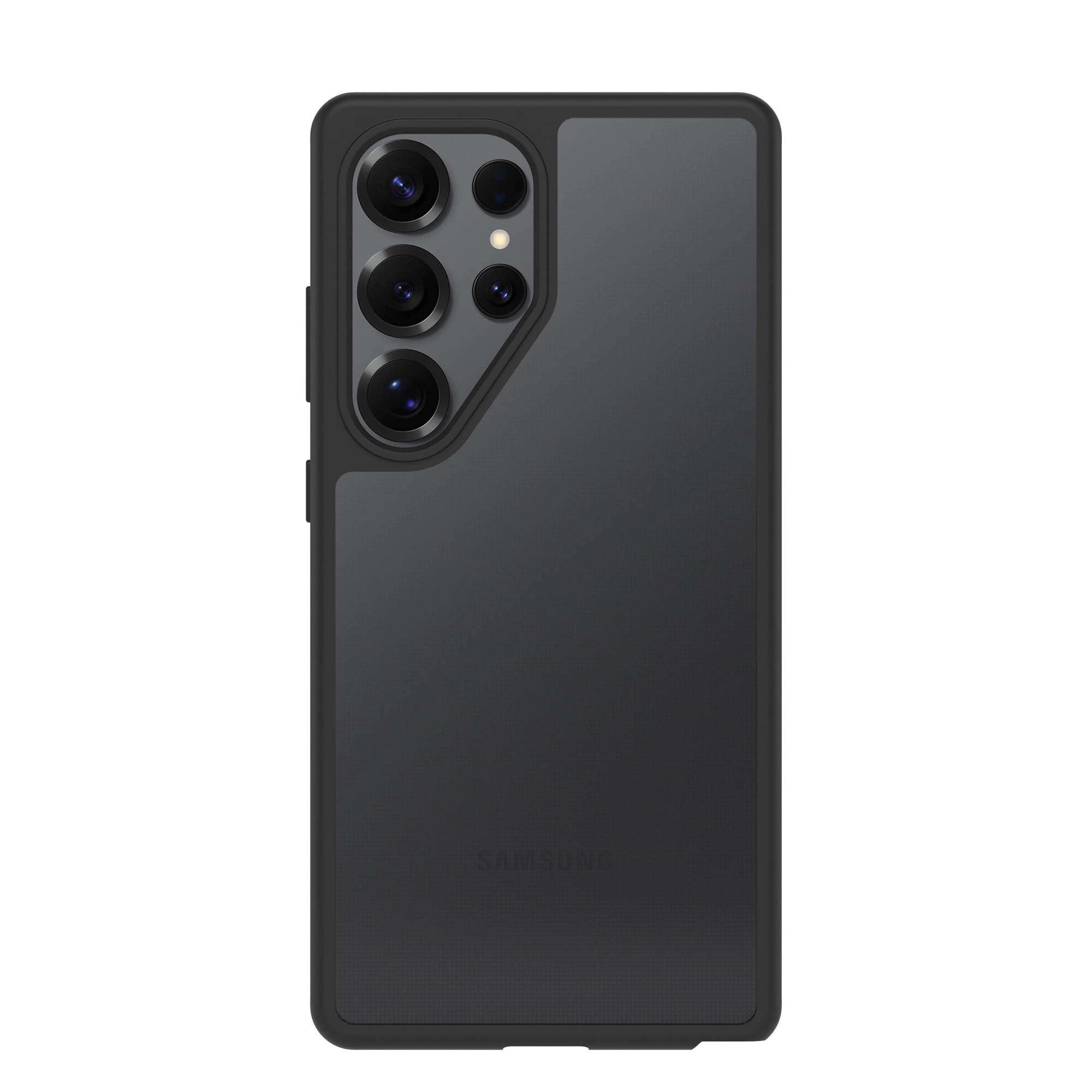 OtterBox React Series para Samsung Galaxy S25 Ultra, transparente/negro - Sin caja retail
