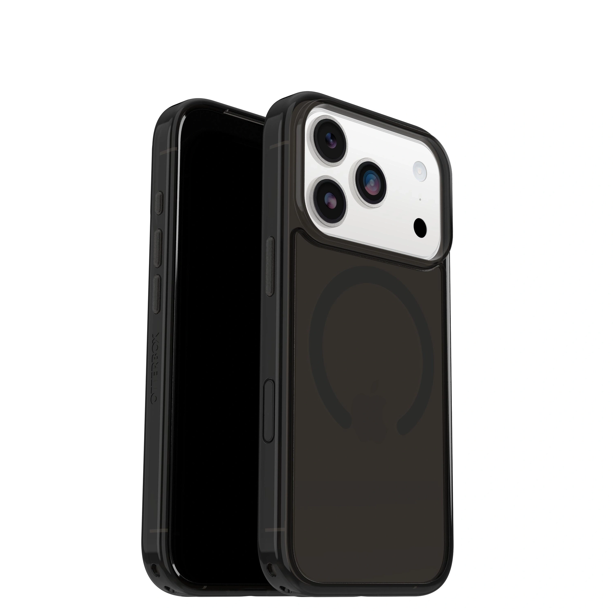 OtterBox Symmetry Clear MagSafe Series para Apple iPhone 17 Pro, negro Mist, negro - Sin caja retail