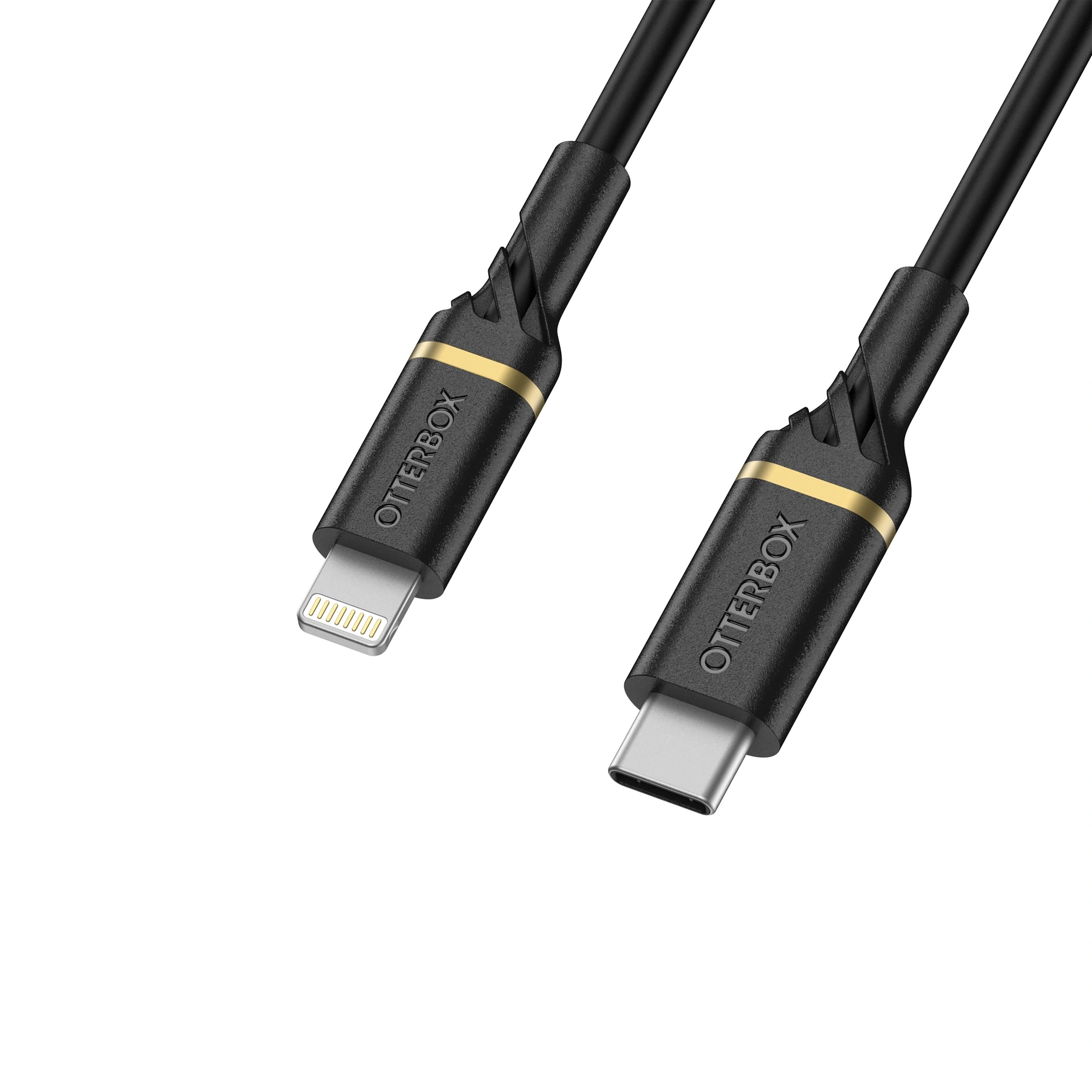 OtterBox Cable USB C-Lightning 1M USB-PD, negro