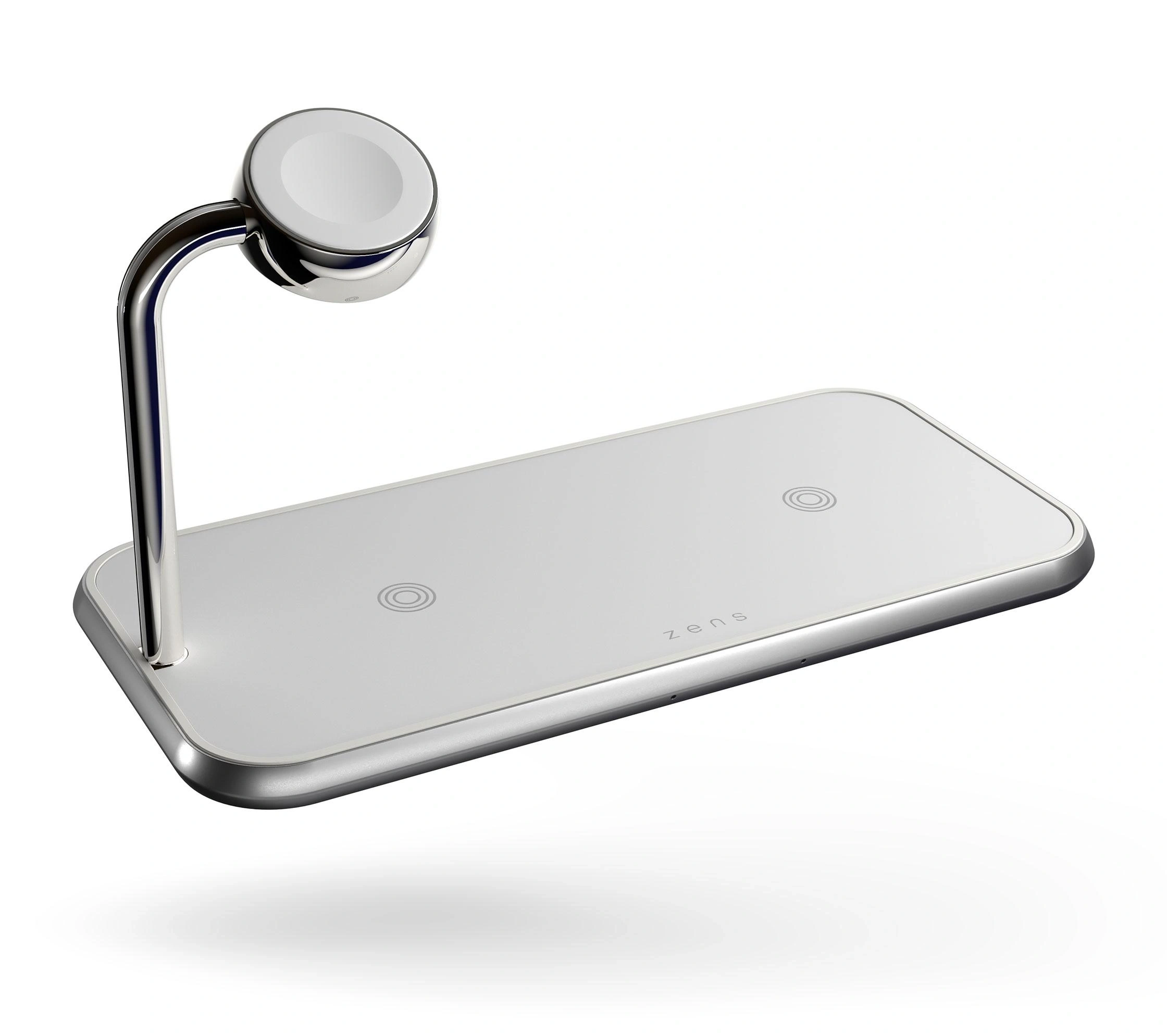 OtterBox Zens Dual + Watch Wireless Charger, Blanco