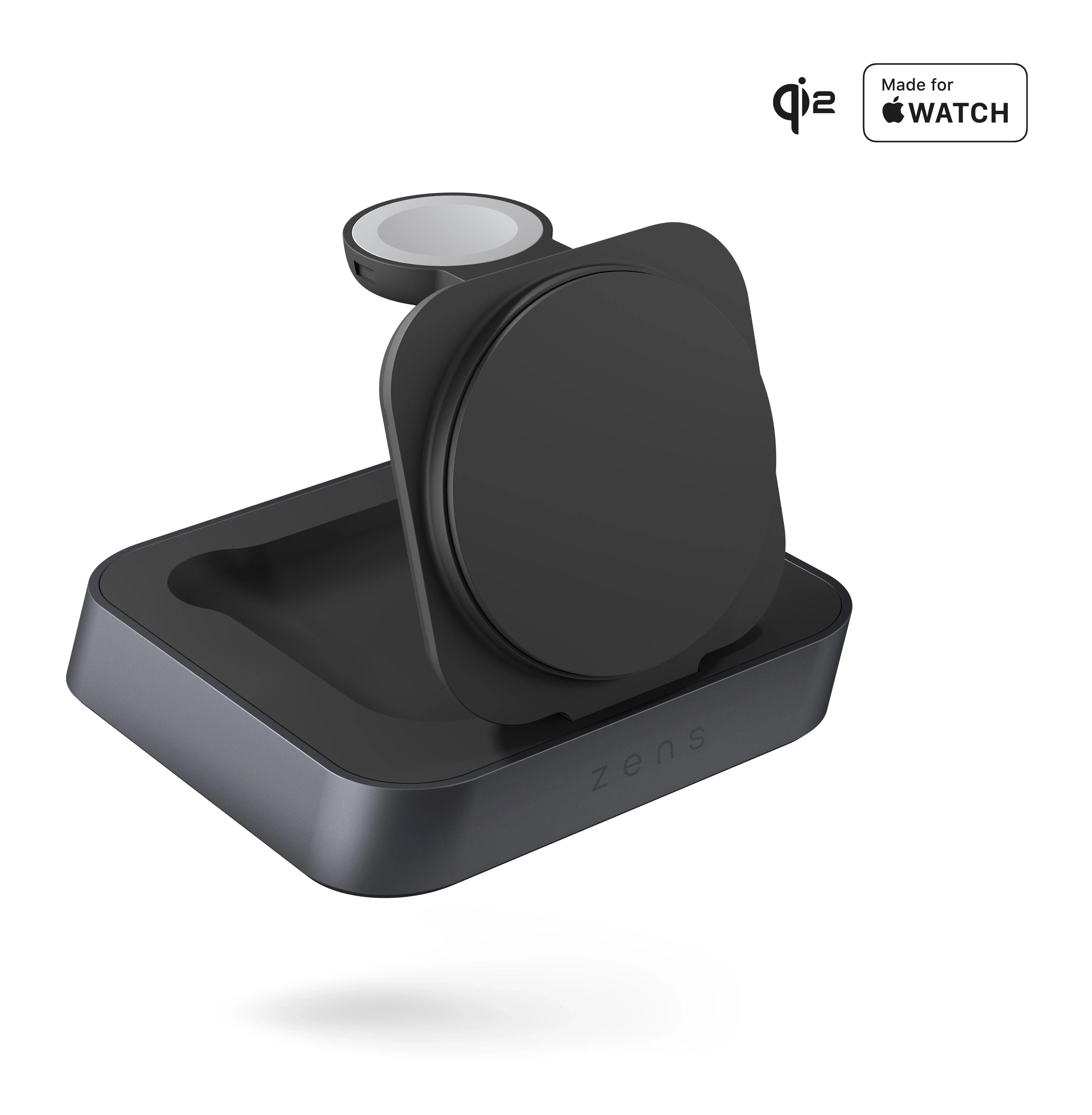 OtterBox Zens Nightstand Magnetic Wireless Charger Pro 2, Negro