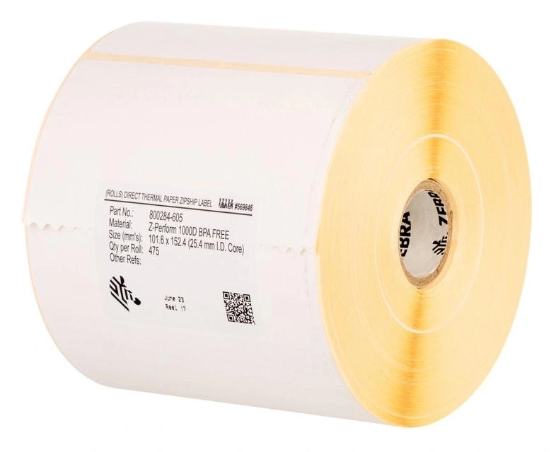 Zebra Z-Perform 1000T Blanco Etiqueta para impresora autoadhesiva
