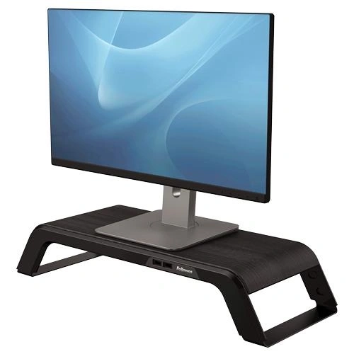 Fellowes 8060501 soporte para monitor Escritorio Negro