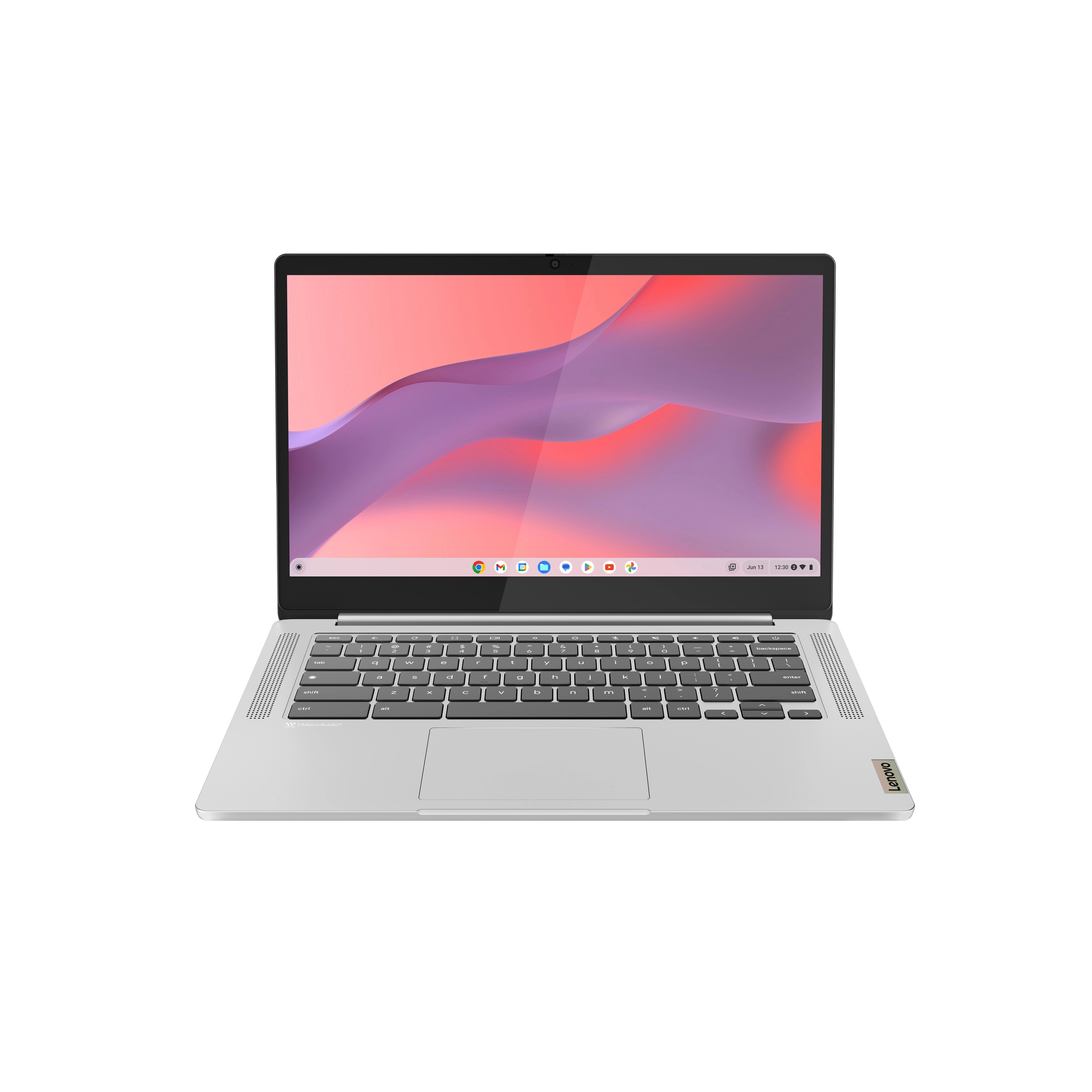 Lenovo IdeaPad Slim 3 Chrome 14M868 MediaTek 520 Chromebook 35,6 cm (14") Full HD 8 GB LPDDR4x-SDRAM 128 GB eMMC Wi-Fi 6 (802.11ax) ChromeOS Español Gris