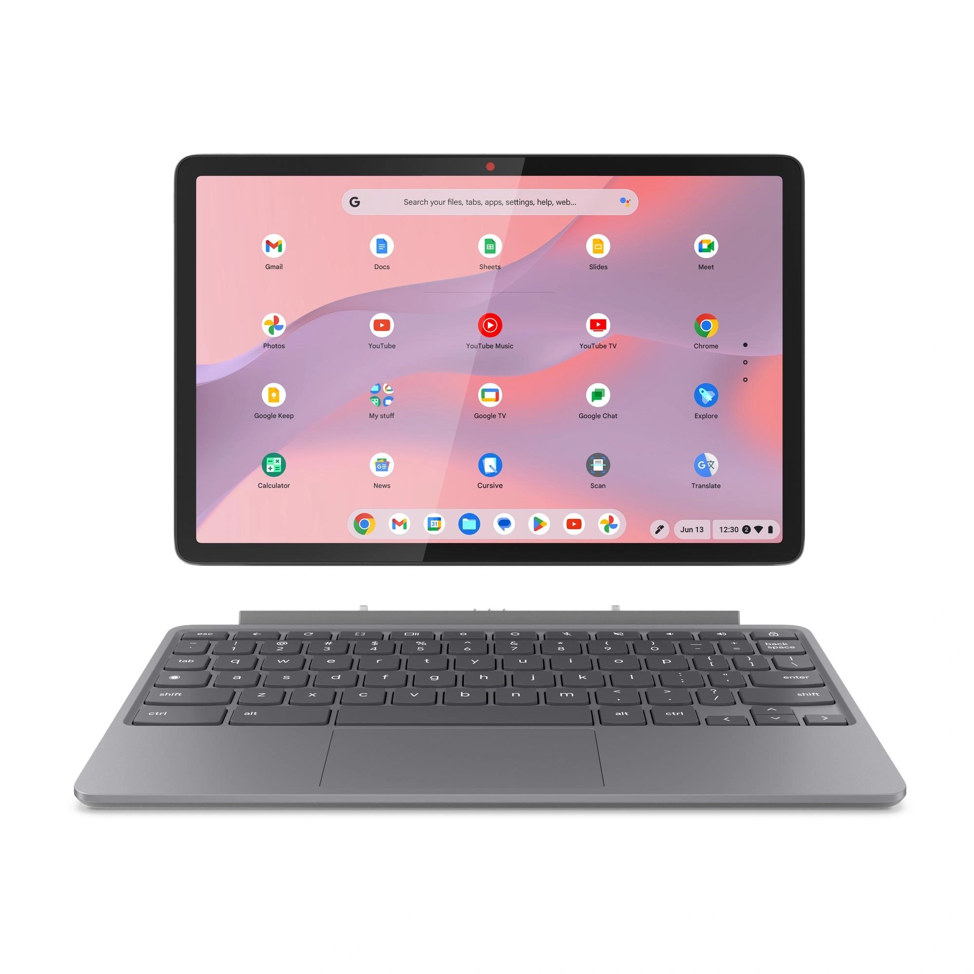Lenovo Chromebook Duet 11M889 MediaTek Kompanio 838 27,8 cm (10.9") Pantalla táctil WUXGA 8 GB LPDDR4x-SDRAM 128 GB eMMC Wi-Fi 6 (802.11ax) Chrom