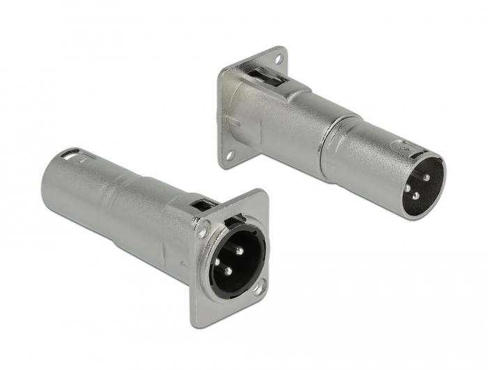 DeLOCK Módulo Type-D XLR macho a XLR macho