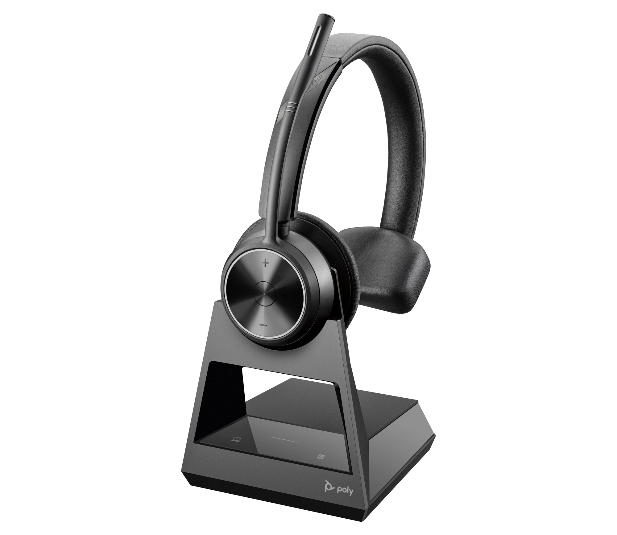 HP Poly Auriculares monoaurales Poly Savi 7310 Office DECT 1880-1900 MHz