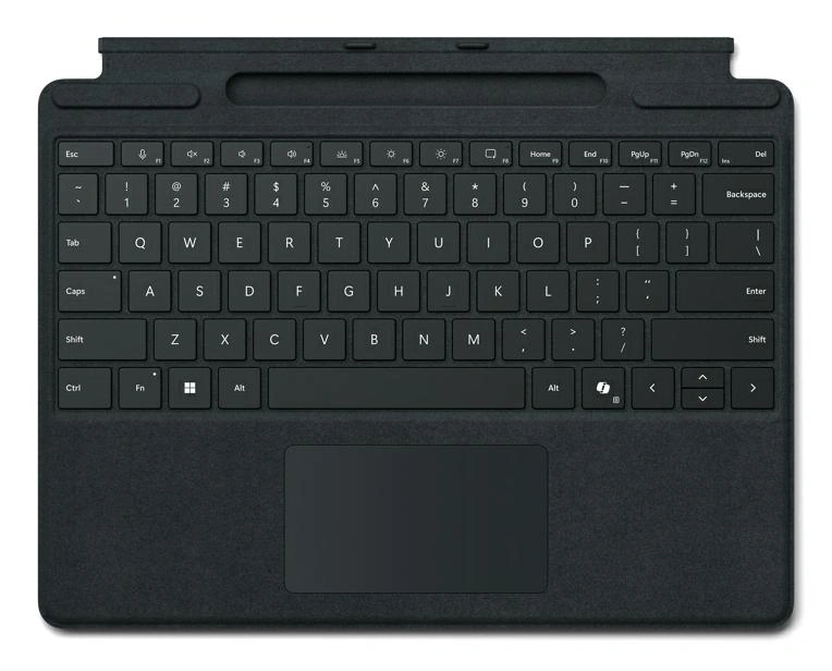 Microsoft Surface Pro Keyboard with pen storage for Business AZERTY Francés Microsoft Cover port Negro