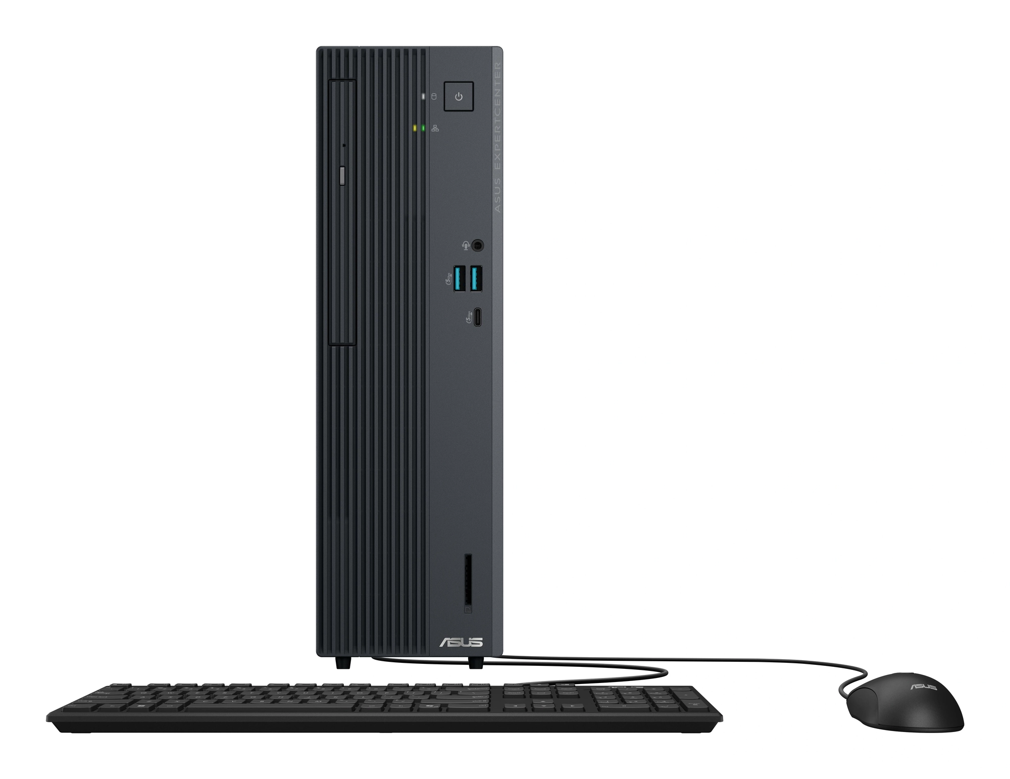 ASUS ExpertCenter P500 SFF P500SV-07240H110X - Sobremesa (Intel Core 7 240H, 16GB RAM, 512GB SSD, Graphics, Windows 11 Pro) Gris - Teclado QWERTY – imagen 2