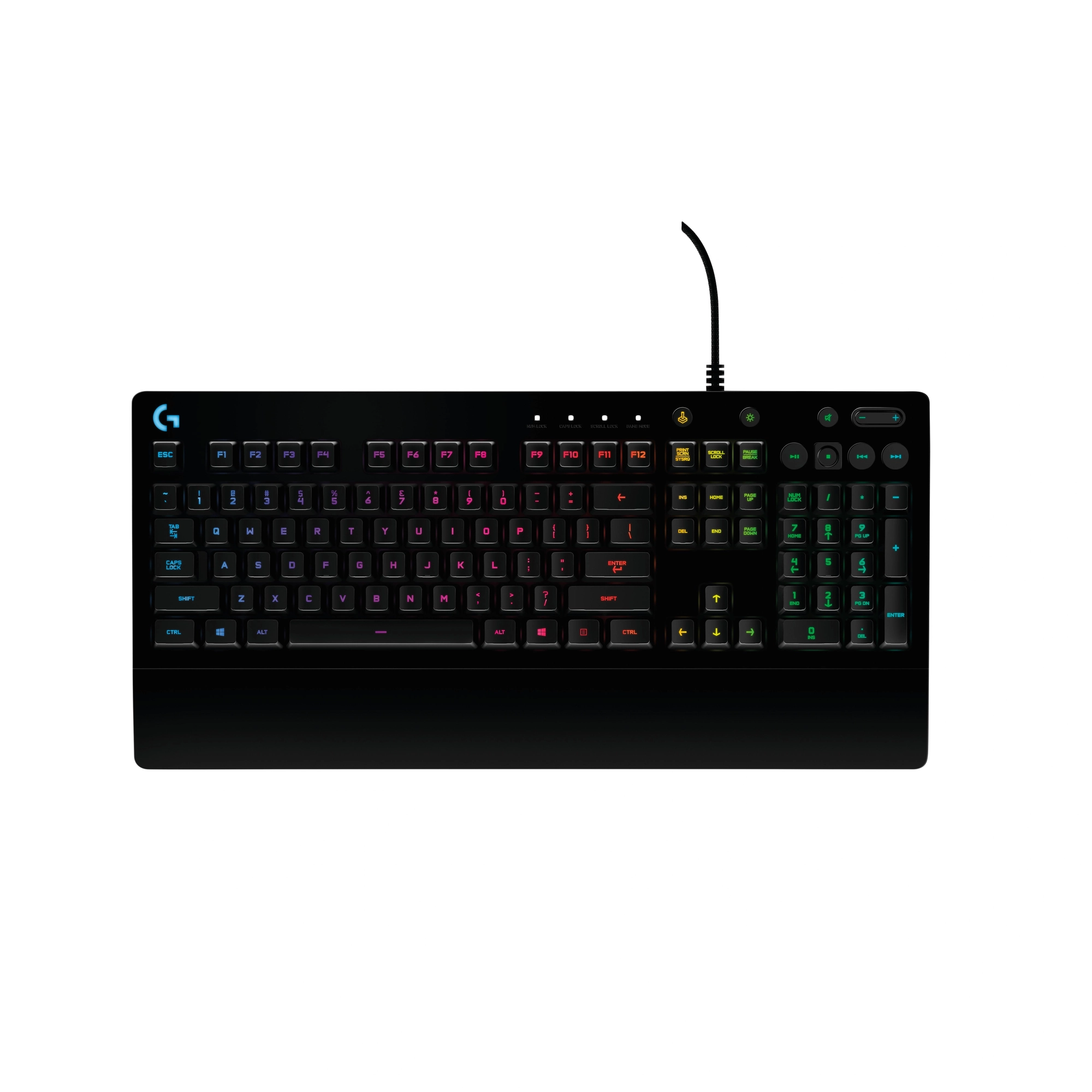 Logitech G 920-008086 teclado Juego USB QWERTY Español Negro