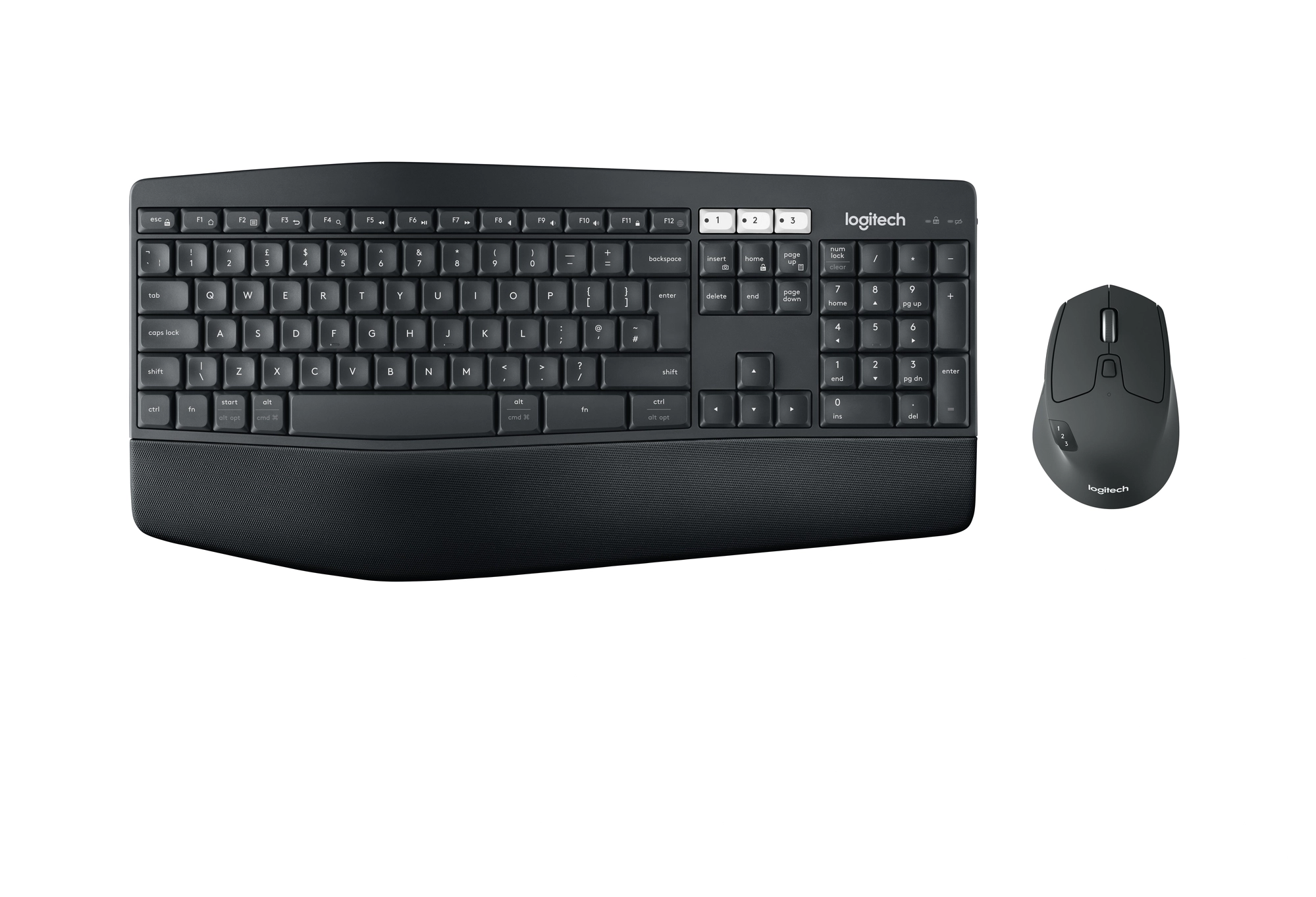 Logitech 920-008228 teclado Ratón incluido Universal RF Wireless + Bluetooth QWERTY Español Negro