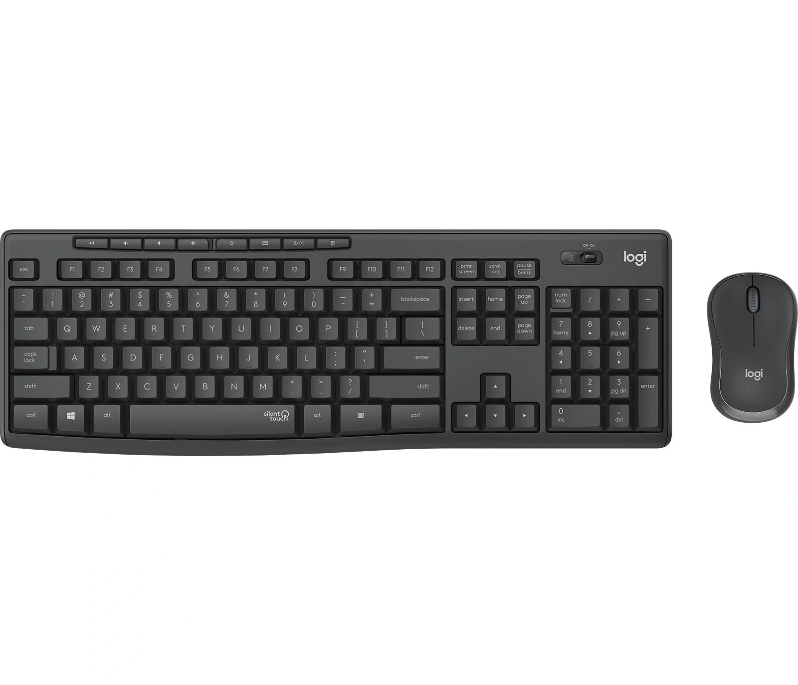 Teclado + Mouse Logitech Mk295 Inalambrico Portugues – imagen 2