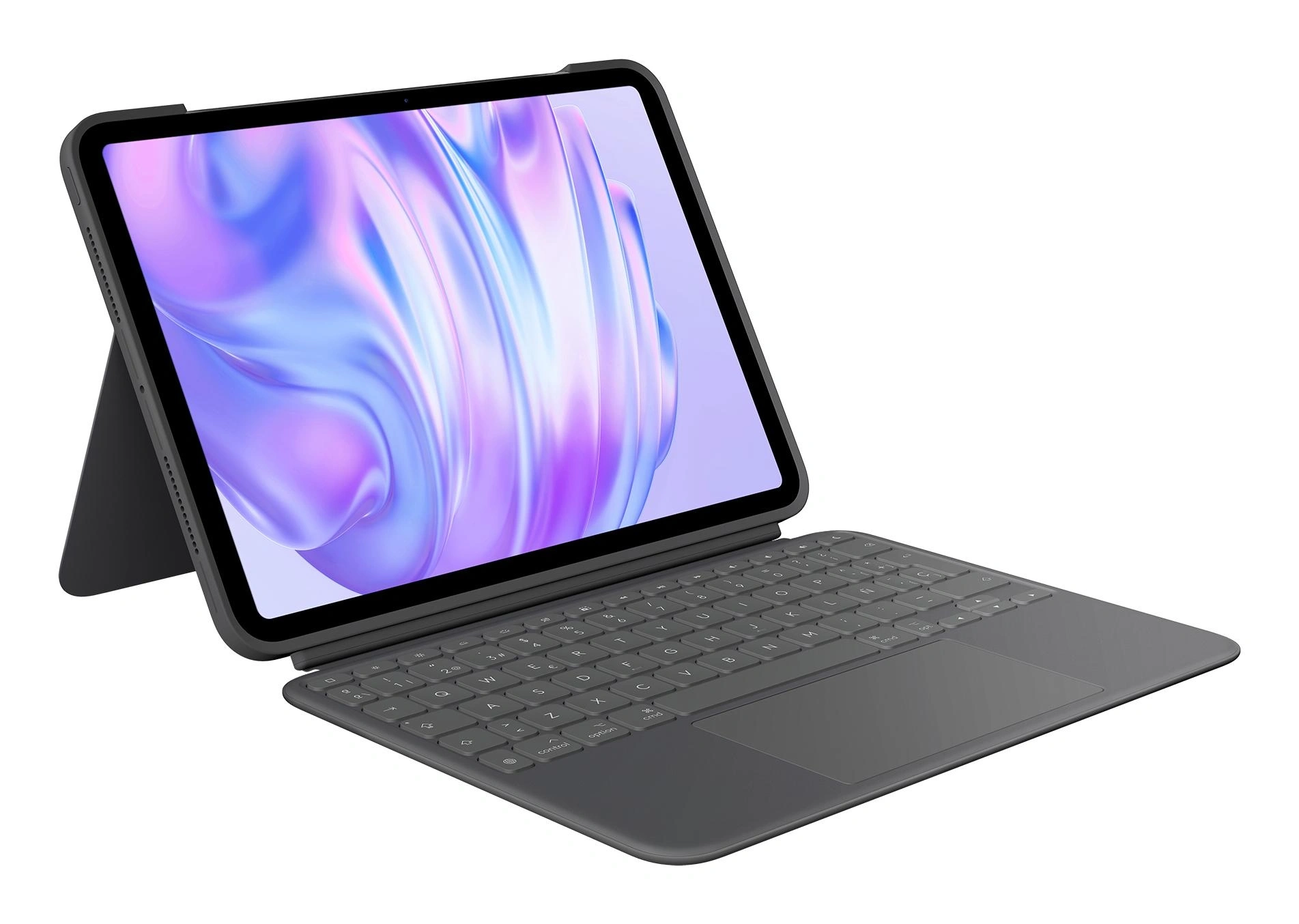 Logitech Combo Touch, Funda con Teclado, iPad Pro 11 Pulgadas (M4)(2024) - Teclado retroiluminado extraíble con Soporte abatible, Escritura cómod