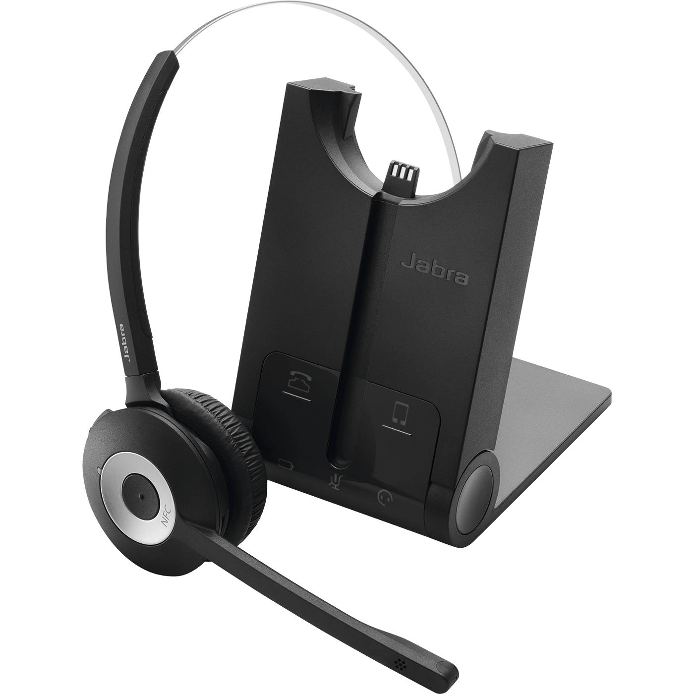 Jabra 925-15-508-202 auricular y casco Auriculares Inalámbrico Banda para cuello, gancho de oreja, Diadema Oficina/Centro de llamadas Bluetooth Grafito