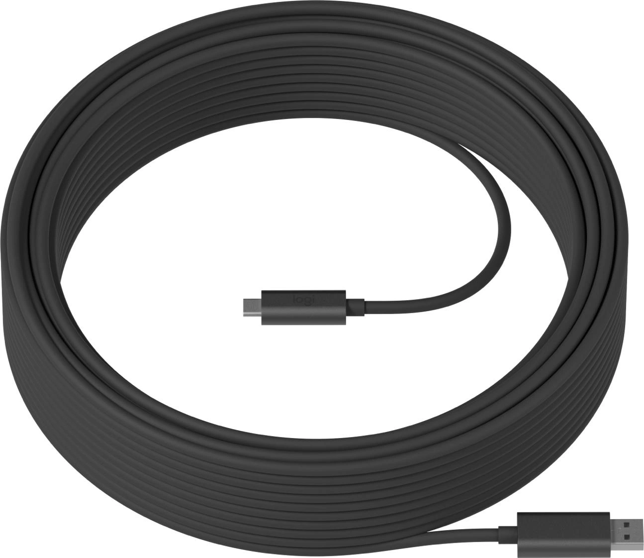 Logitech 939-001799 cable USB USB 3.2 Gen 2 (3.1 Gen 2) 10 m USB A USB C Grafito