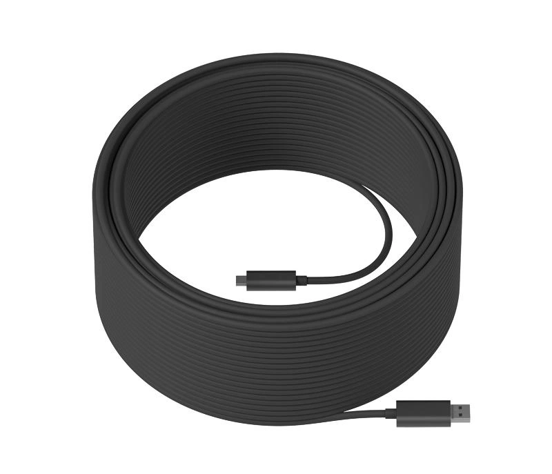 Logitech 939-001805 cable USB USB 3.2 Gen 2 (3.1 Gen 2) 45 m USB A USB C Grafito