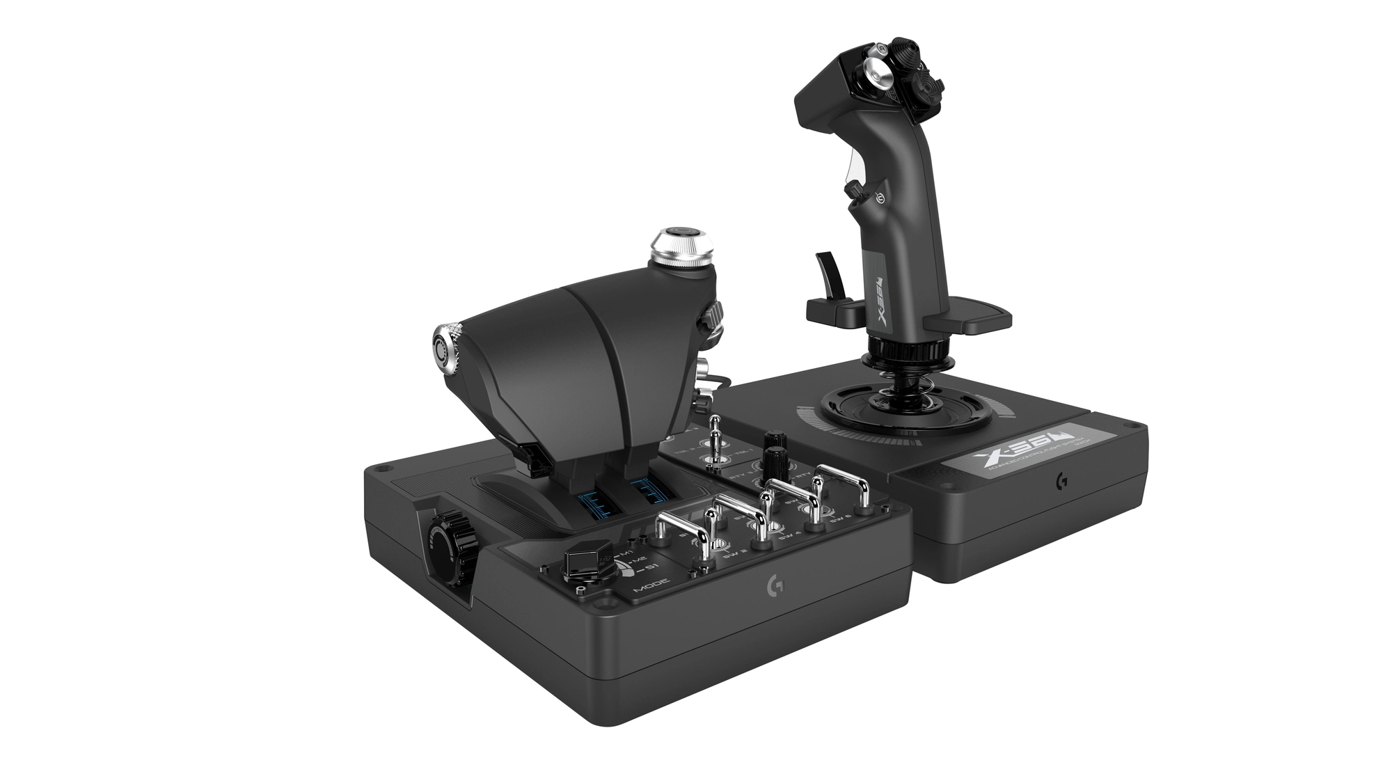 Logitech G 945-000059 mando y volante Negro USB 2.0 Simulador de Vuelo Analógico/Digital PC