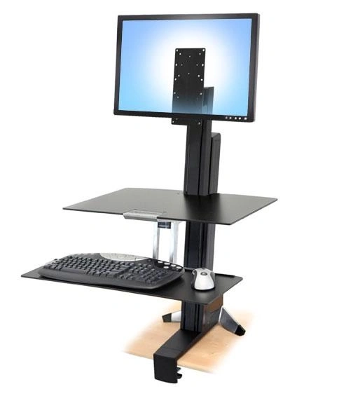 Ergotron 97-845 mueble y soporte para dispositivo multimedia Negro Carro para administración de tabletas