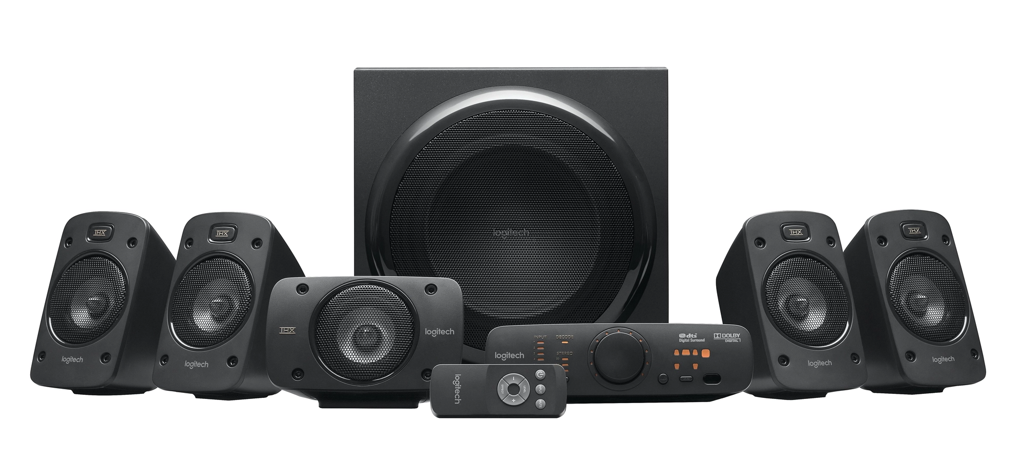 Logitech 980-000468 conjunto de altavoces 500 W Universal Negro 5.1 canales 67 W