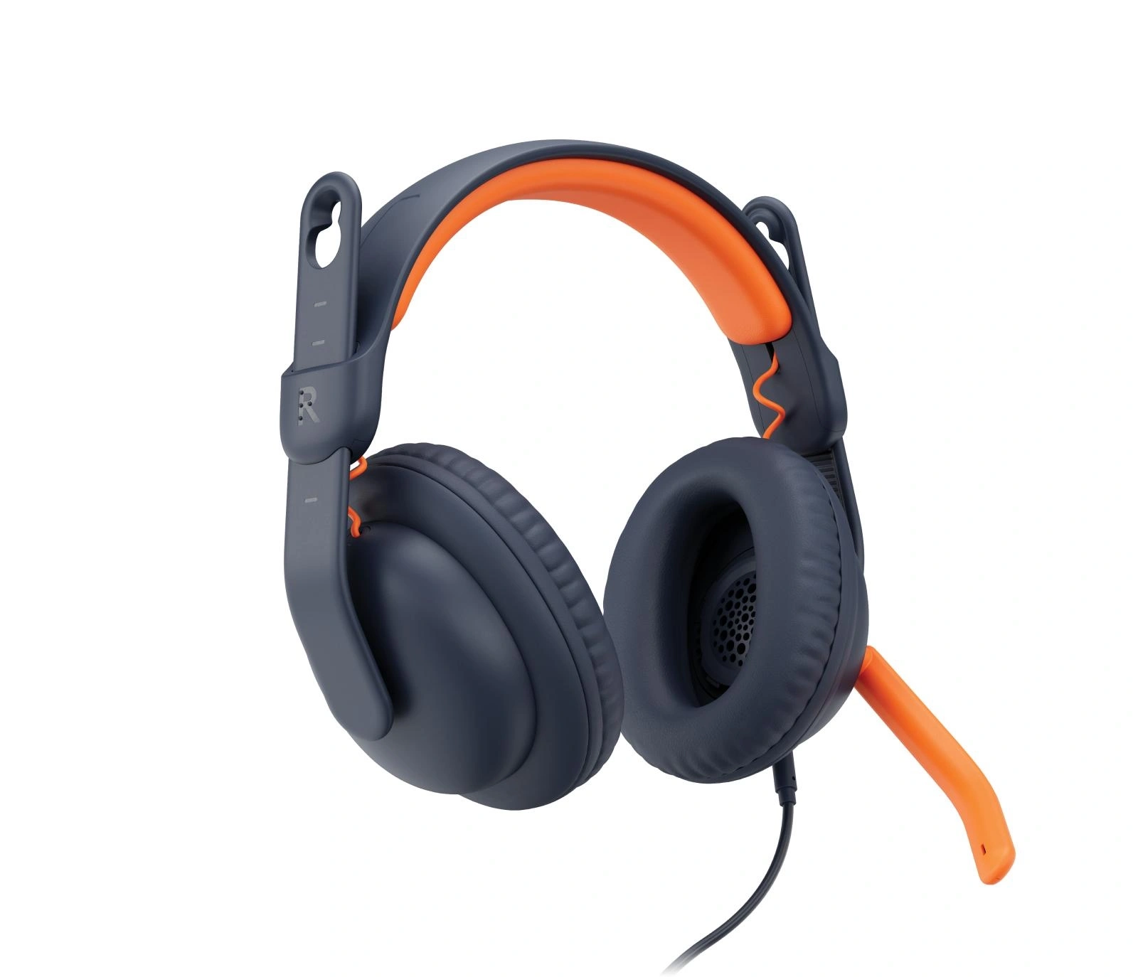 Logitech 981-001383 auricular y casco Auriculares Alámbrico Diadema Educación USB Tipo C Azul, Naranja