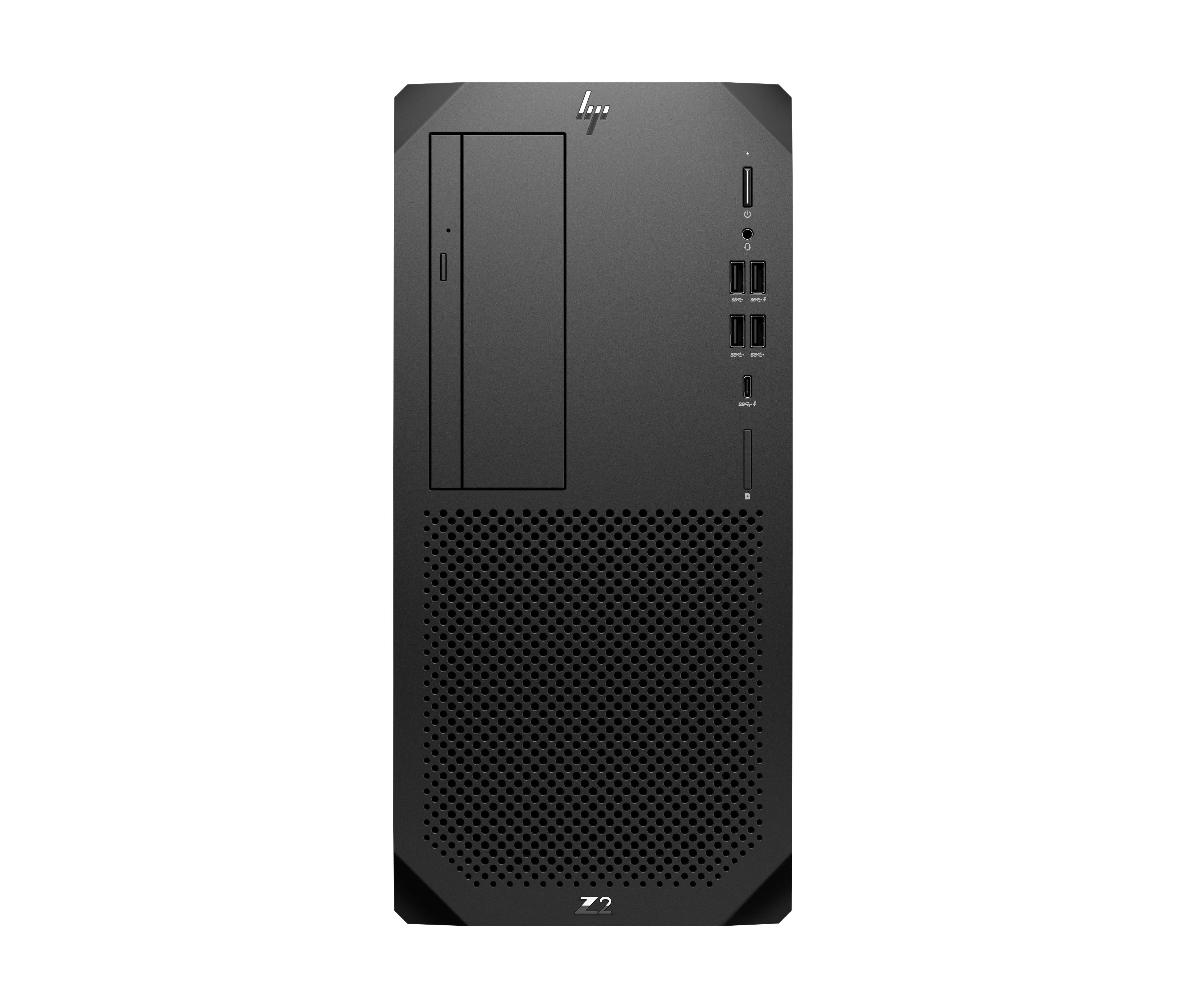 HP Z2 G9 Intel® Core™ i7 i7-14700K 32 GB DDR5-SDRAM 1 TB SSD NVIDIA RTX A2000 Windows 11 Pro Torre Puesto de trabajo Negro