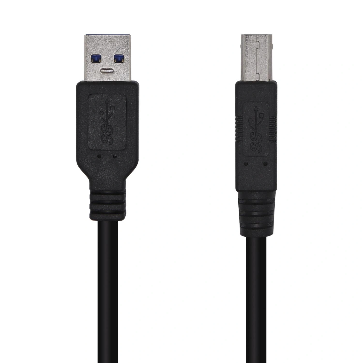 AISENS Cable USB 3.0 Impresora Tipo A/M-B/M, Negro, 3.0m – imagen 2