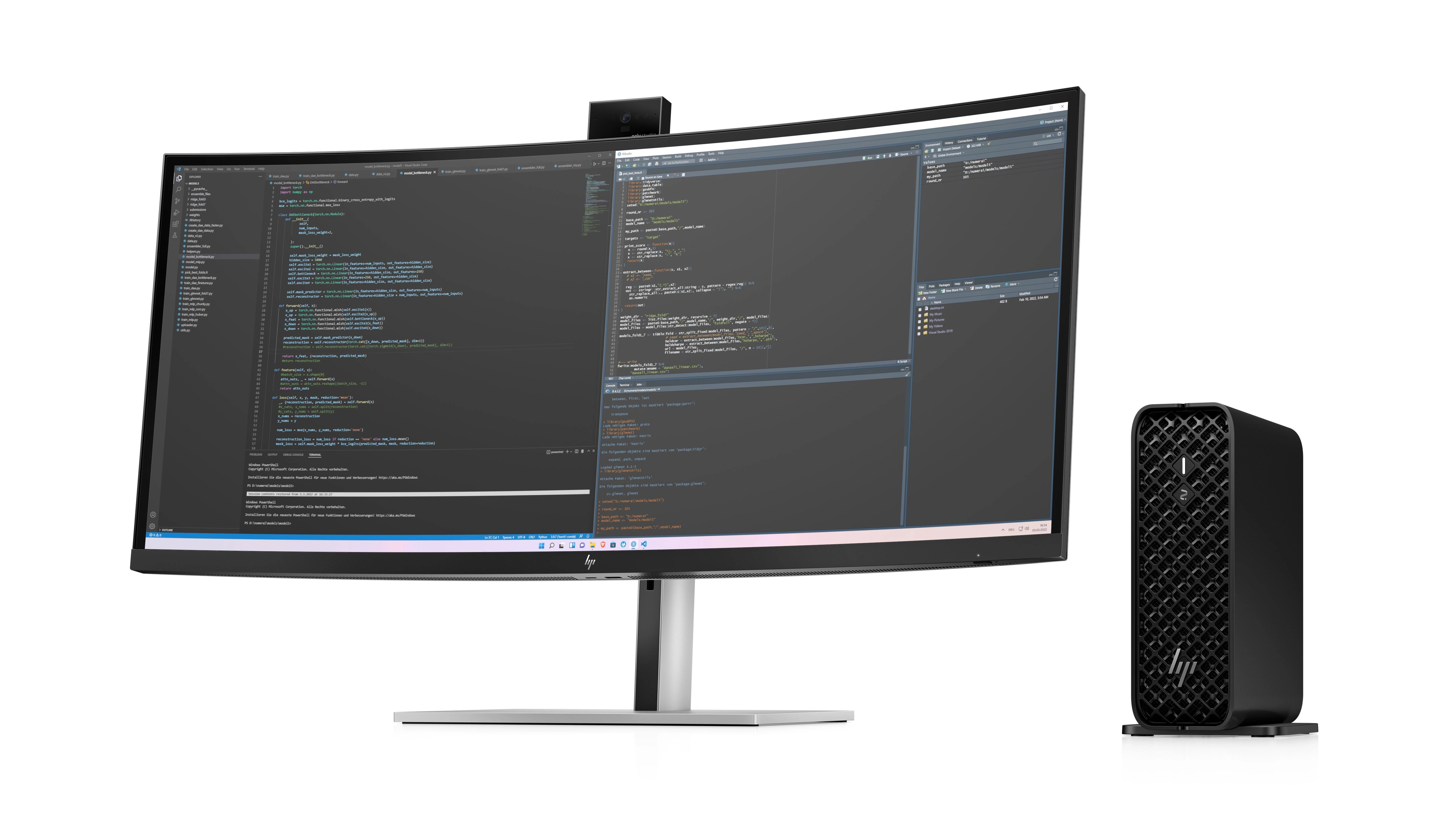 HP Z2 Mini G1i Workstation Desktop PC Wolf Pro Security Edition Windows 11 Pro Mini PC Puesto de trabajo Negro