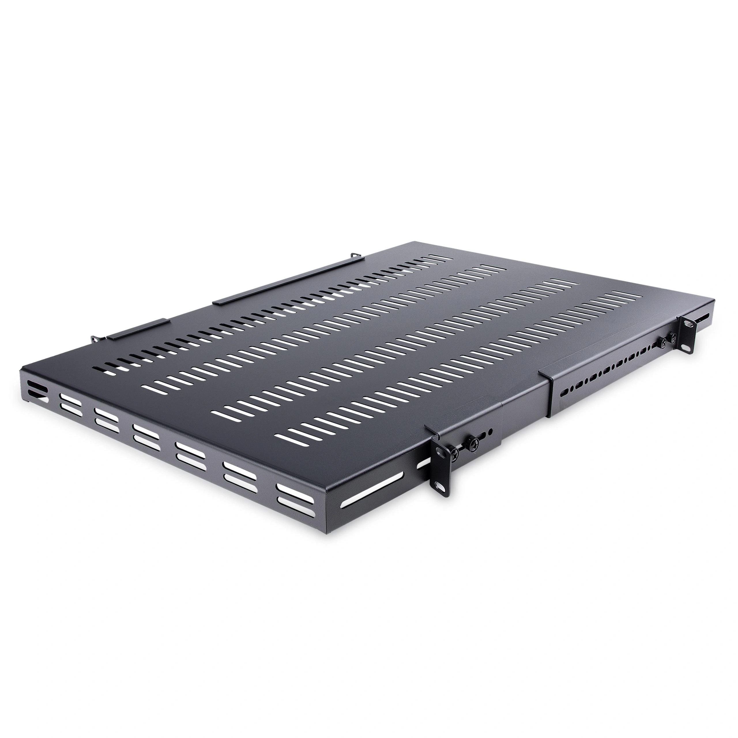 StarTech.com Estante Bandeja 1U Ventilada Ajustable para Montaje en Rack de Servidores - 150kg - de 19,5 a 38in (49,5 a 96,5cm) para Rack de 19" - 27,56" (70cm) de Profundidad