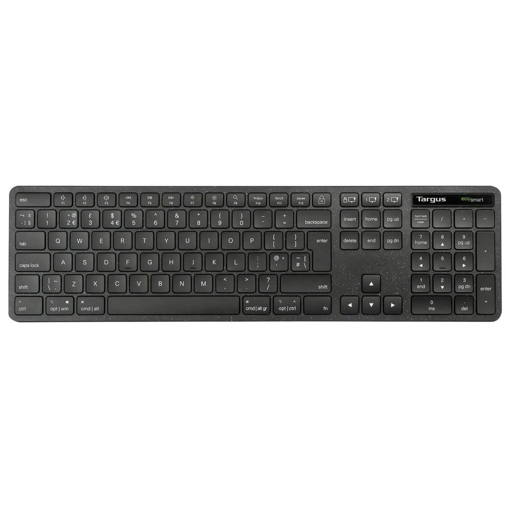Targus AKB873FR teclado Universal RF Wireless + Bluetooth AZERTY Francés Negro