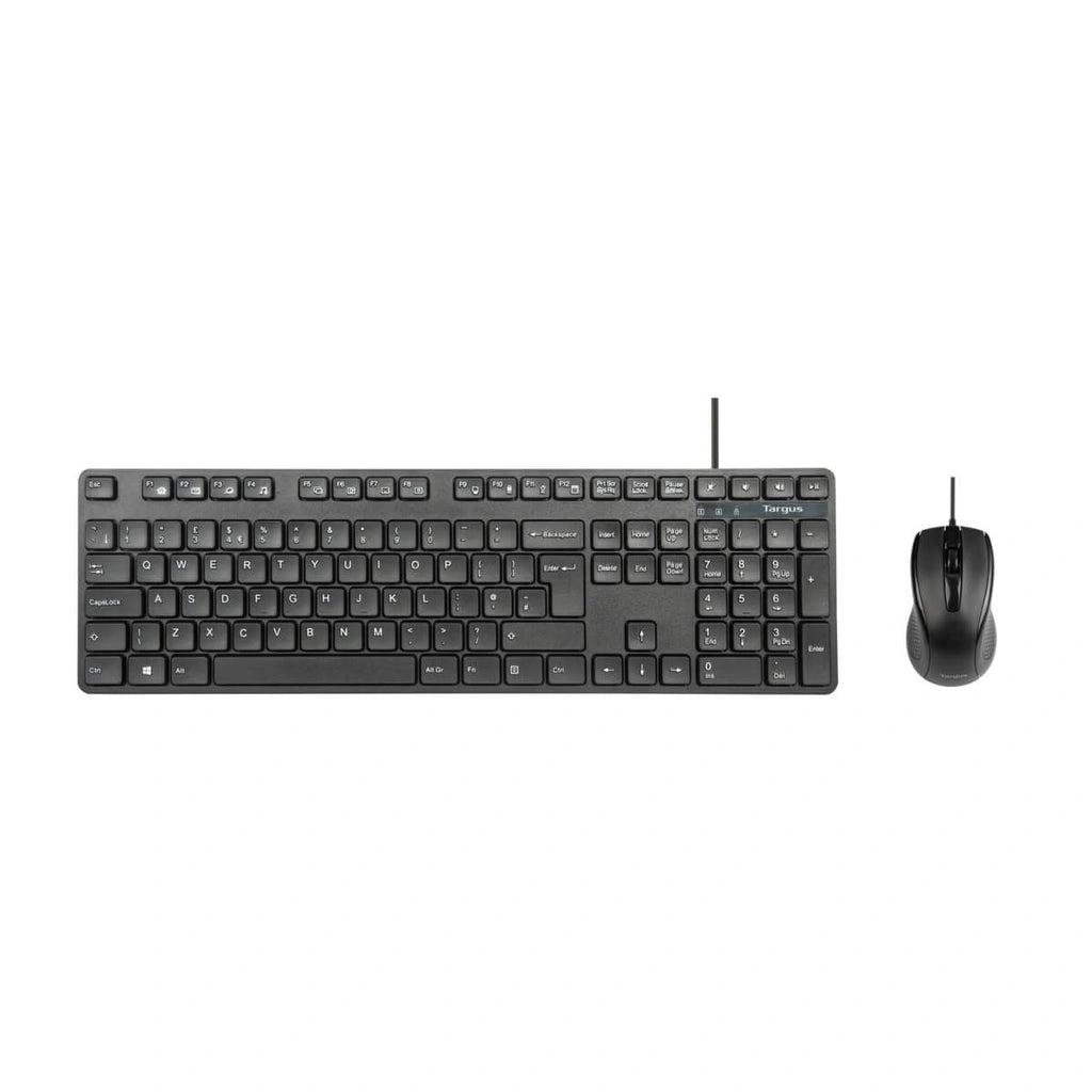 Targus AKM622FR teclado Ratón incluido Universal USB AZERTY Francés Negro